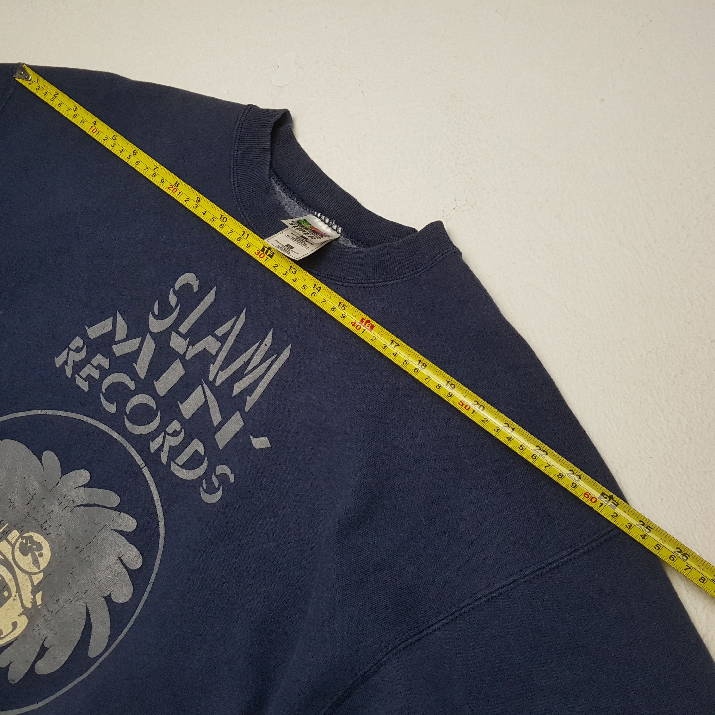 Band Tees × Chance The Rapper × Vintage Vintage SLAM-MIN RECORD NY Hip Hop Rapper Sweatshirst Size US XL / EU 56 / 4 - 5 Thumbnail