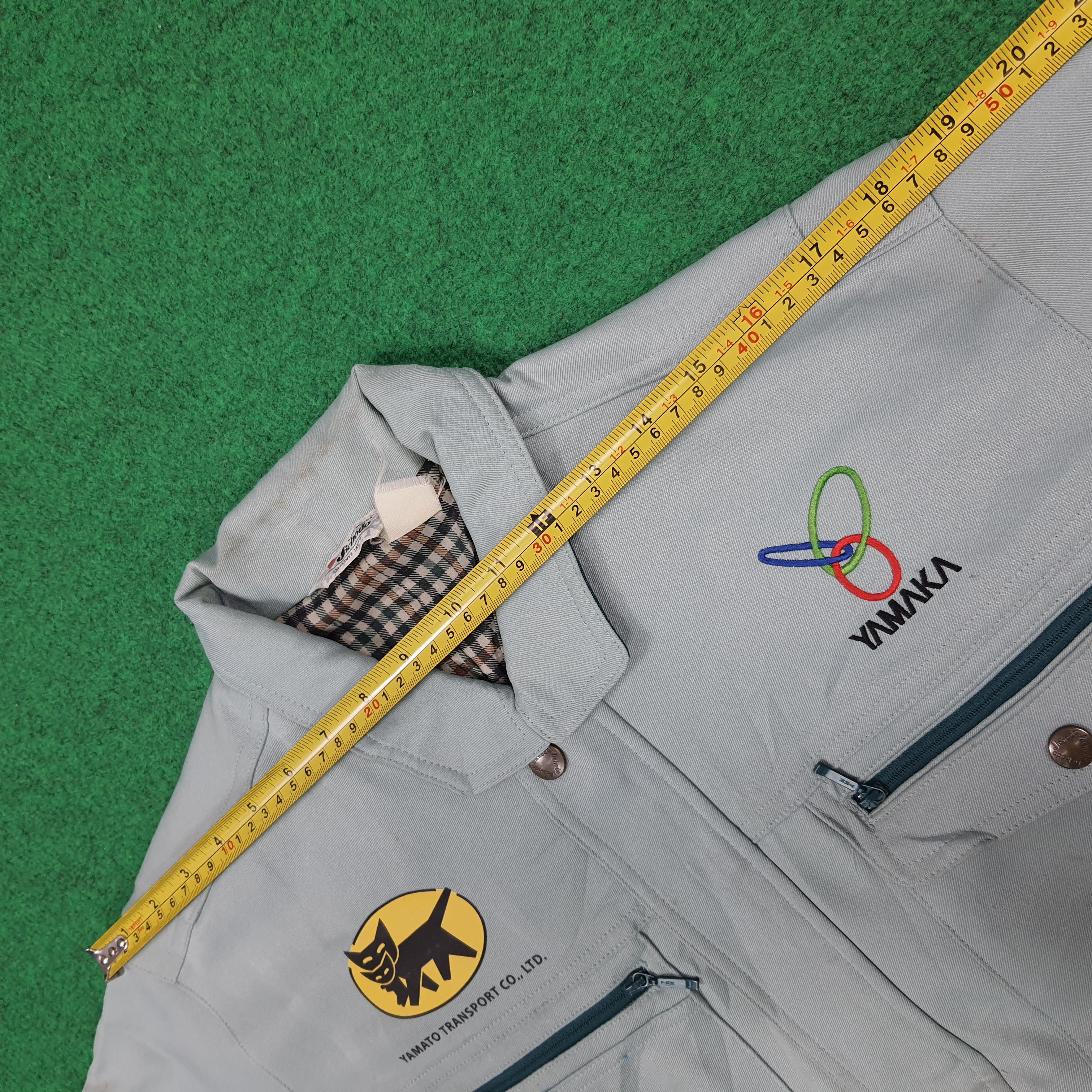 Japanese Brand Vintage Yamato Transport Japan Custom Logo Jacket C288N15 Size US M / EU 48-50 / 2 - 11 Thumbnail