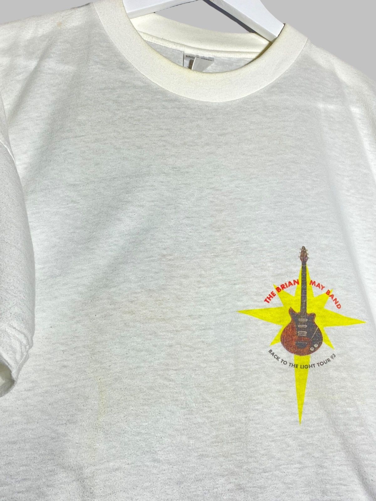 Band Tees Vintage Brian May Band Back To The Light 1993 Tour T-Shirt Size US L / EU 52-54 / 3 - 4 Thumbnail