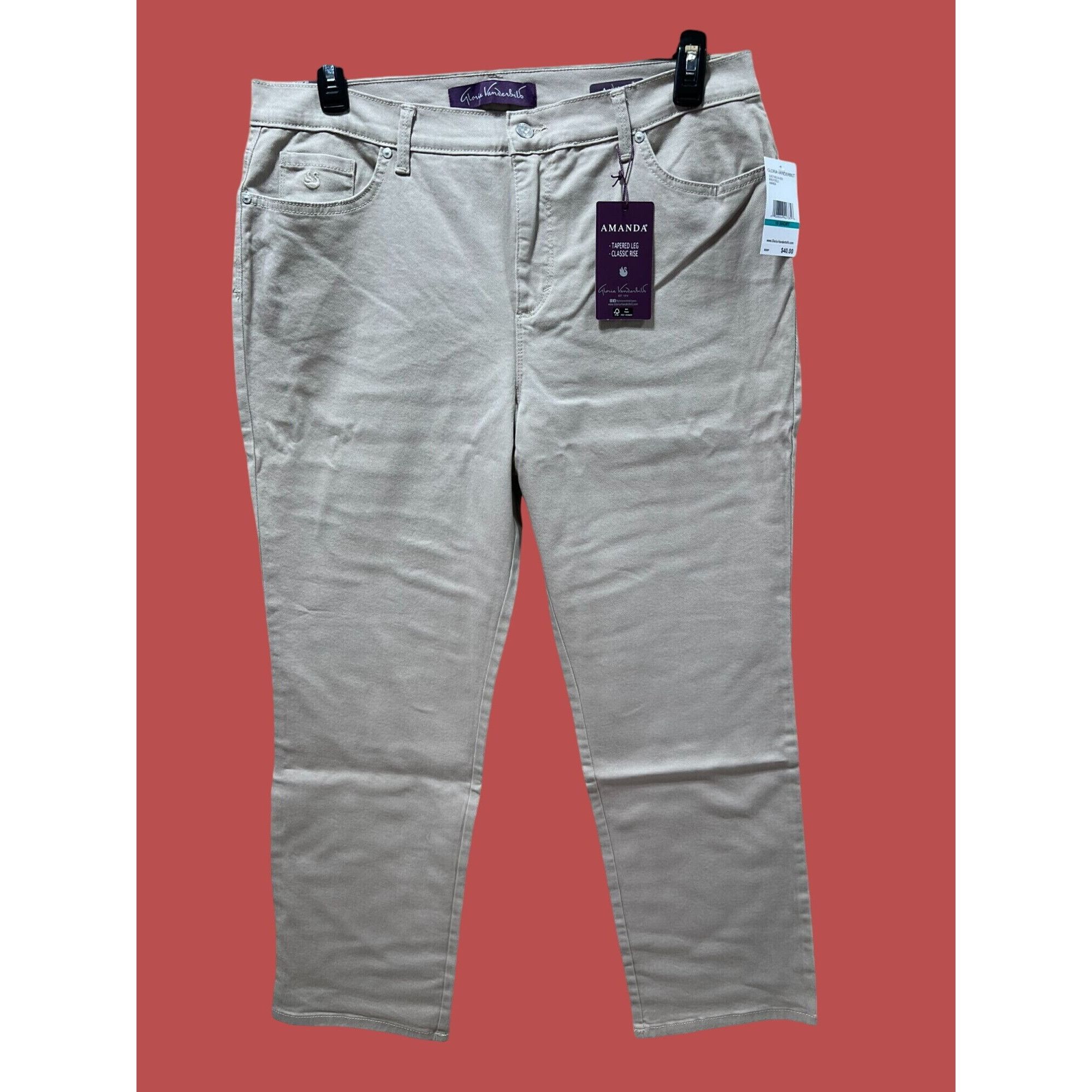Gloria Vanderbilt Gloria Vanderbilt - Women's Classic High Waist Short Jean - Size 38" / US 16 / IT 52 - 1 Thumbnail