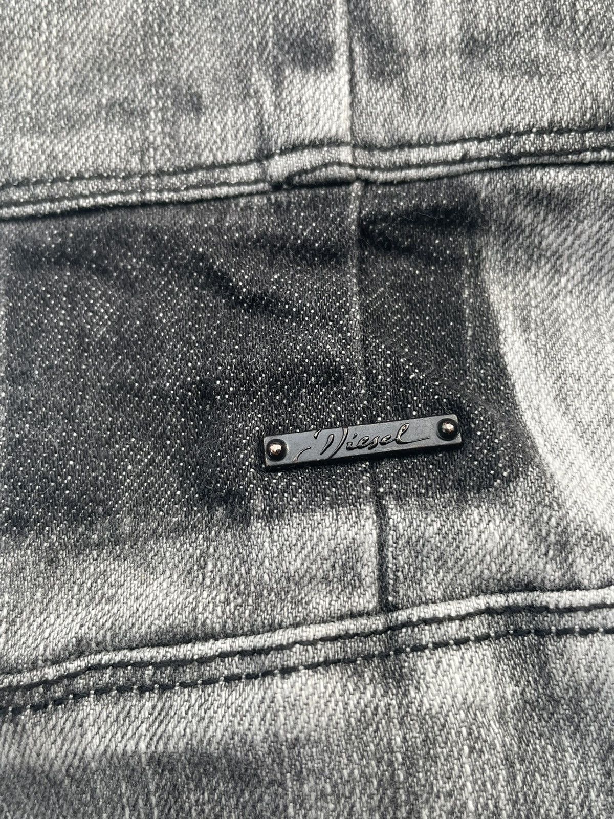 Diesel × Le Grande Bleu (L.G.B.) × Vintage Vintage Diesel Denim Dress Size S / US 4 / IT 40 - 8 Thumbnail