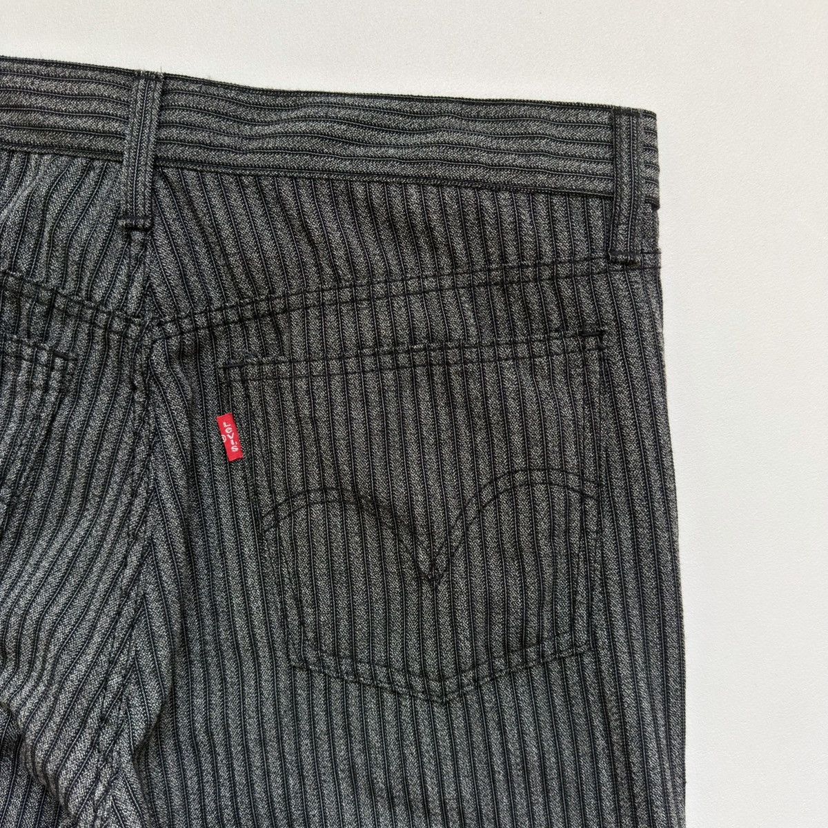 Comme des Garcons AD / AW 05 Gray Pinstripe Wool Pants Size US 34 / EU 50 - 14 Thumbnail