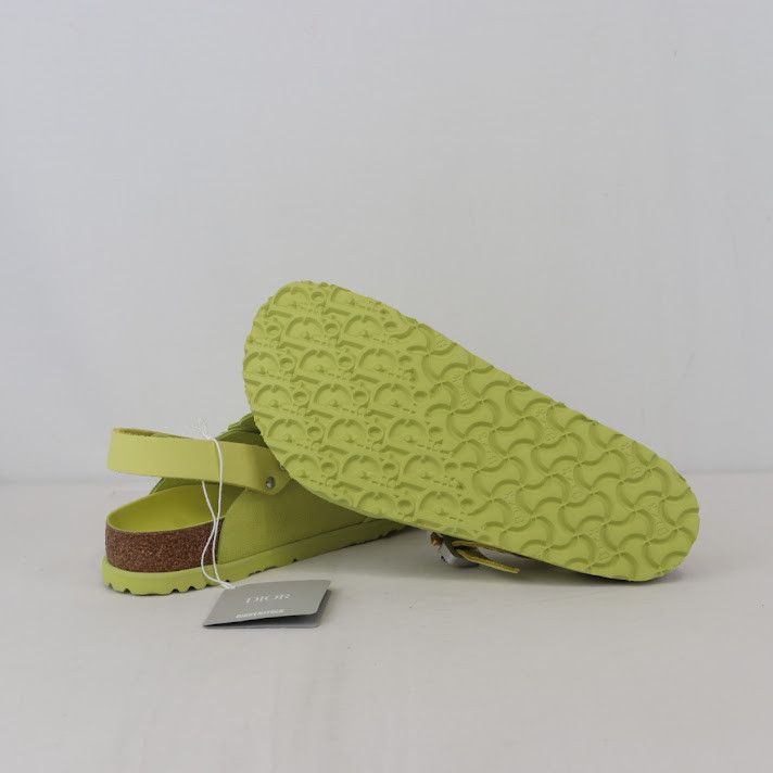 Birkenstock × Dior o1rshd1 M-Tokio Sandal Slipper in Yellow Size US 12 / EU 45 - 10 Thumbnail