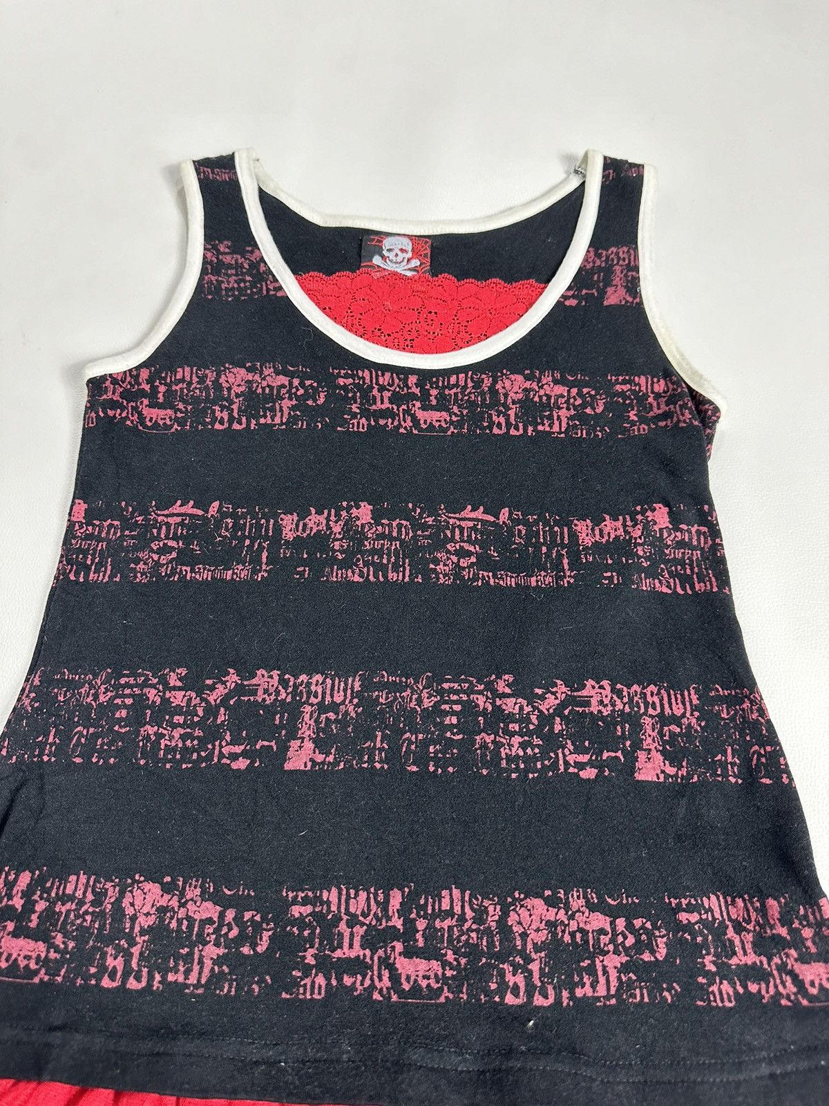 Other Trpp Grl Skull Punk Bondage Tshirt Size M / US 6-8 / IT 42-44 - 8 Thumbnail