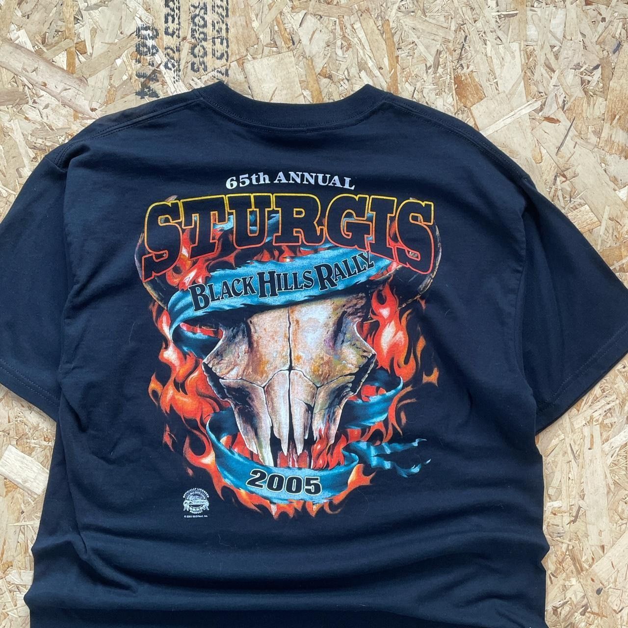 Vintage Vintage 2005 Sturgis Black T Shirt Size US L / EU 52-54 / 3 - 4 Thumbnail
