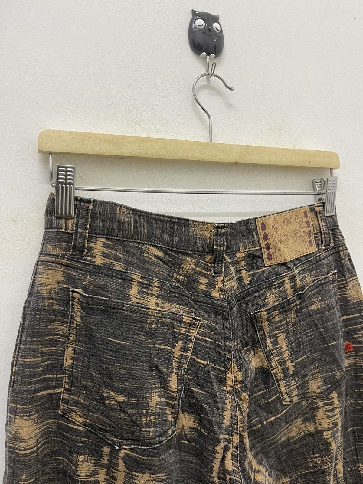 If Six Was Nine Rare Vintage MZEE GENEZ Made In Earth Japanese Weave Size US 27 - 10 Thumbnail