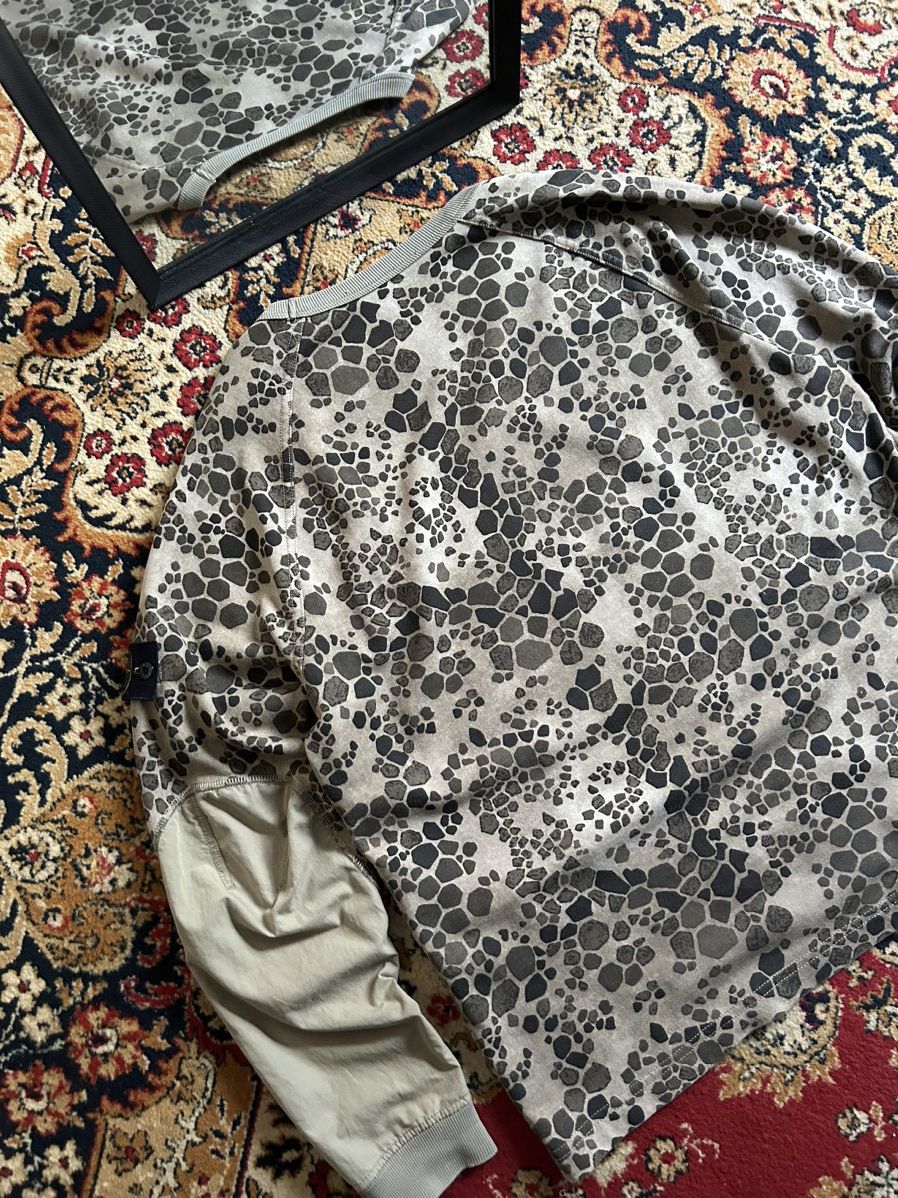 Stone Island Stone Island Alligator Camo Longsleeve Size US M / EU 48-50 / 2 - 12 Thumbnail