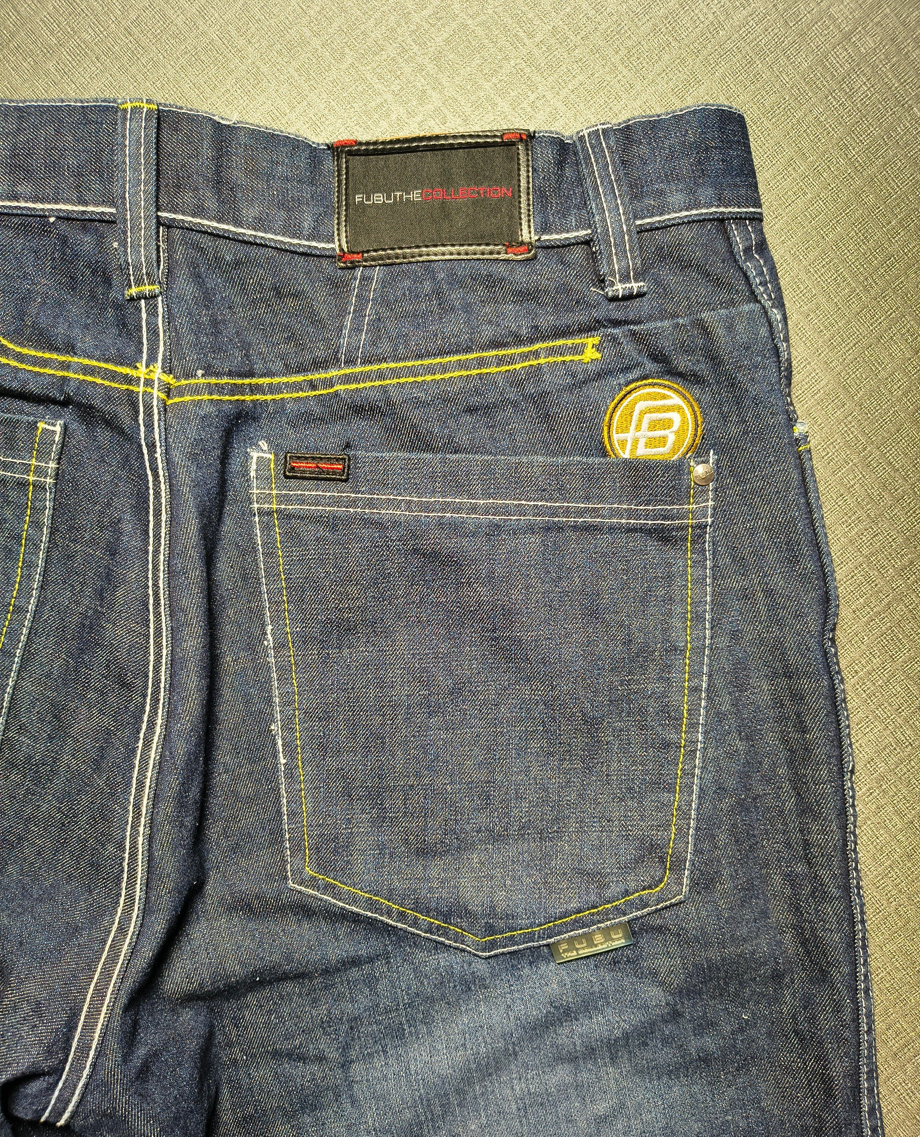 Fubu Vintage FUBU The Collection Baggy Jeans Y2K Big Logo W36 Size US 36 / EU 52 - 4 Thumbnail