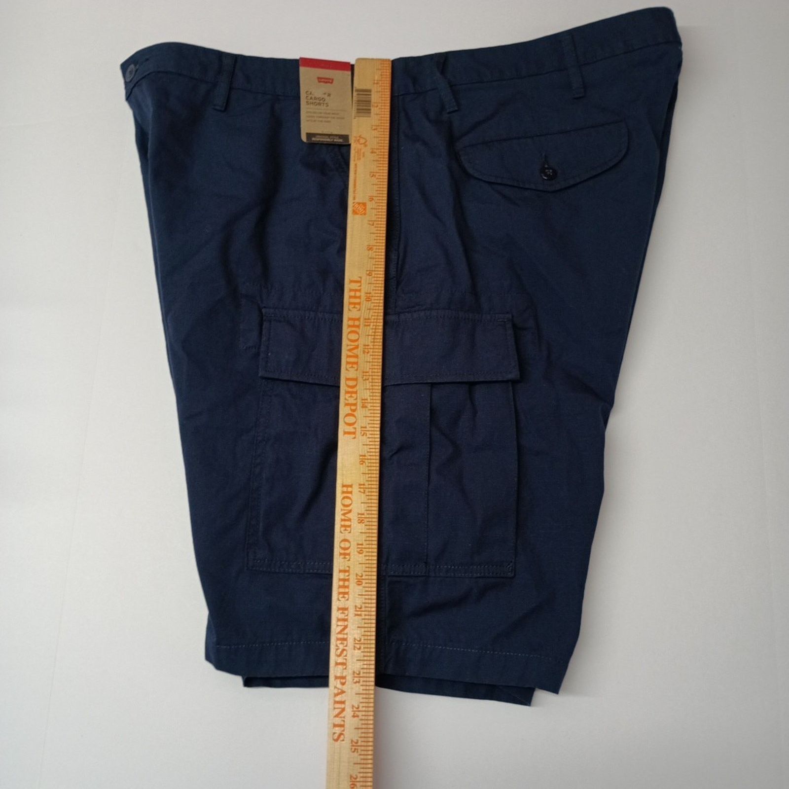 Levi's Levi's Carrier Cargo Shorts Men's Size 42 Navy Blue Rip Stop Size US 42 / EU 58 - 7 Thumbnail