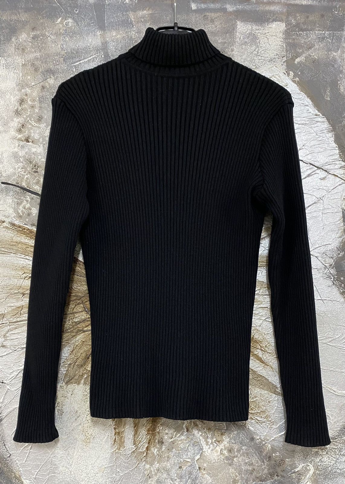Celine Vintage 90s Celine Turtleneck Knitwear Sweater Size S / US 4 / IT 40 - 11 Thumbnail