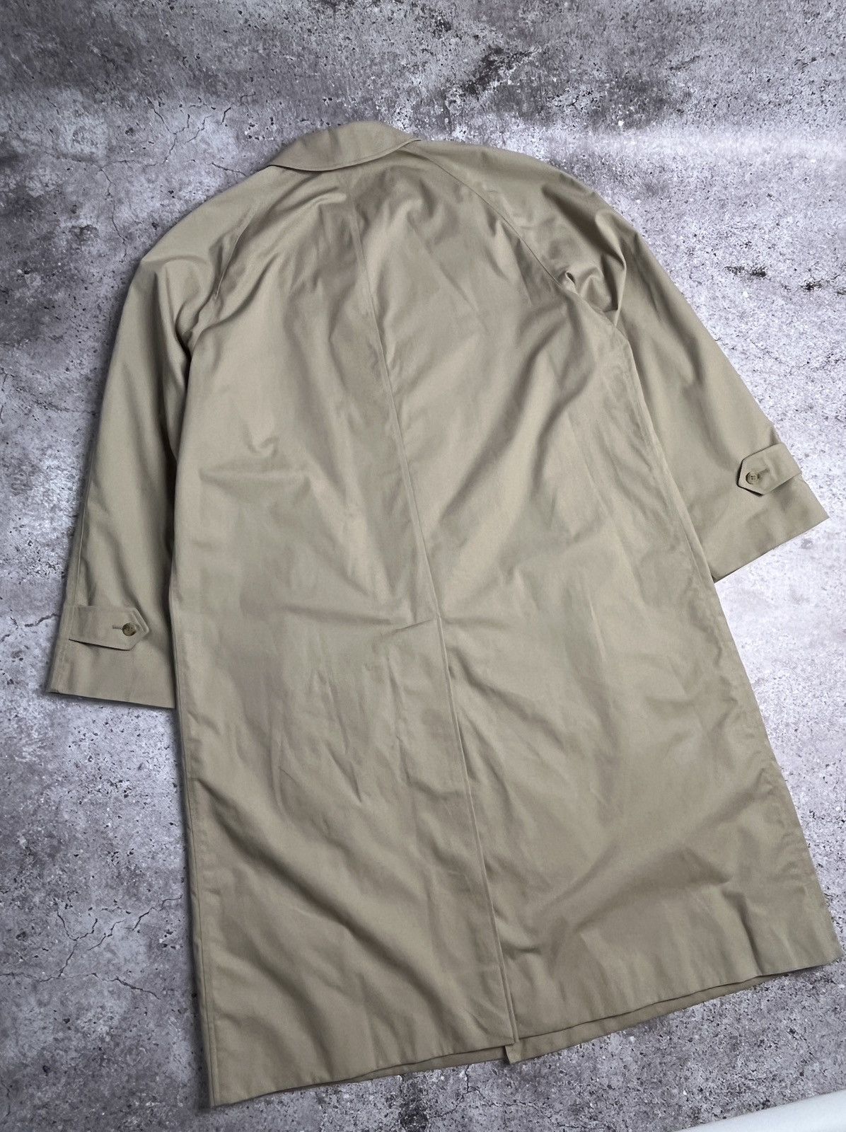 Burberry × Vintage Rare🔥Vintage Burberry London Nova Check Trench Coat Size US L / EU 52-54 / 3 - 8 Thumbnail
