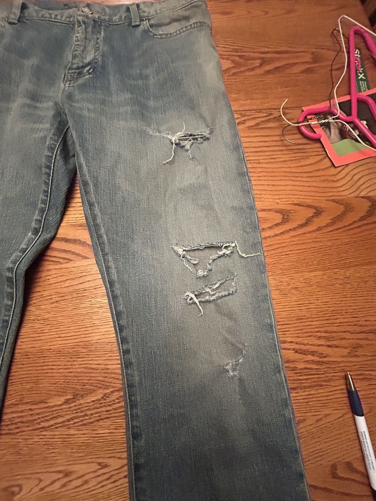 Saint Laurent Paris Saint Laurent Paris jeans Size US 34 / EU 50 - 4 Thumbnail