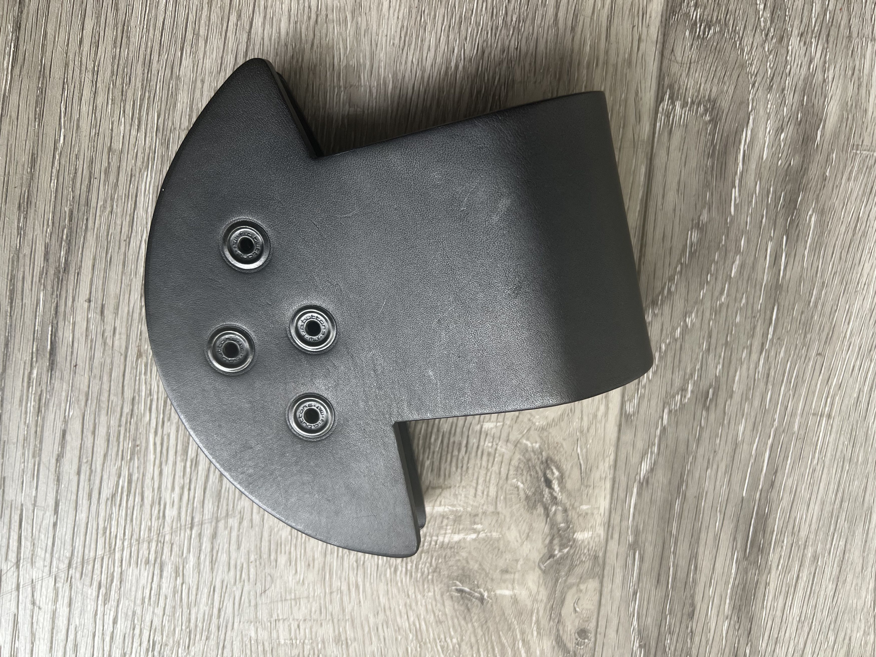 Rick Owens Rick Owens Anthem Blade Leather Black Cuffs Size XS Size ONE SIZE - 2 Thumbnail