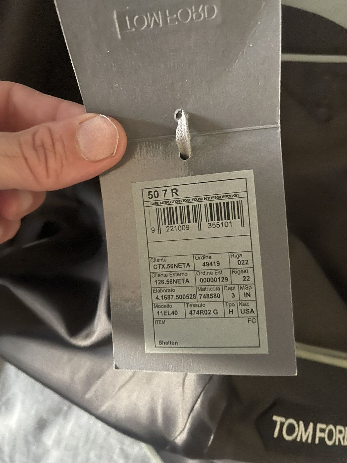 Tom Ford Tom Ford blazer in greyish green or greenish grey Size 50R - 6 Thumbnail