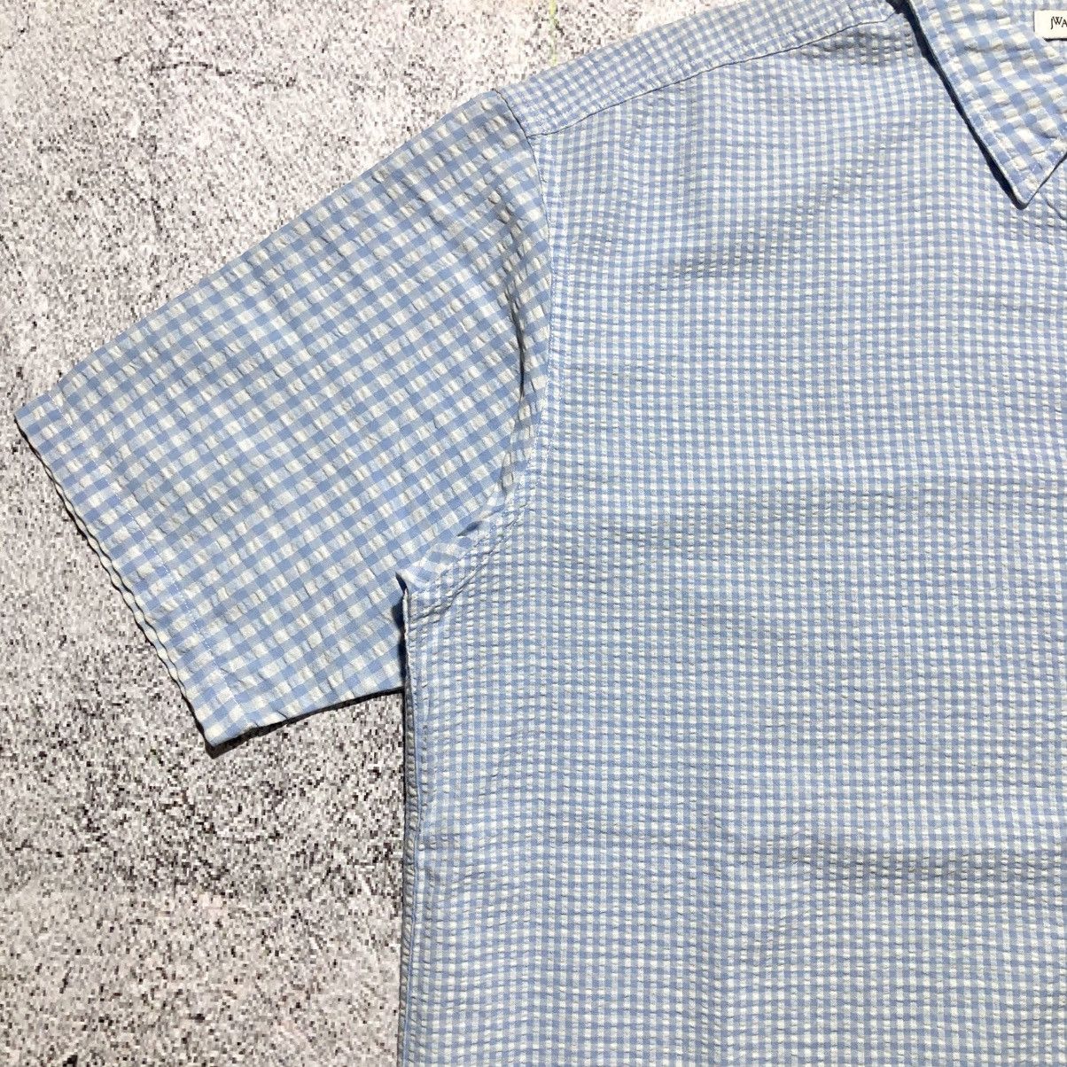 Japanese Brand Uniqlo X JW Anderson Square Motif Button Up Shirt Designer Size US XXL / EU 58 / 5 - 5 Thumbnail