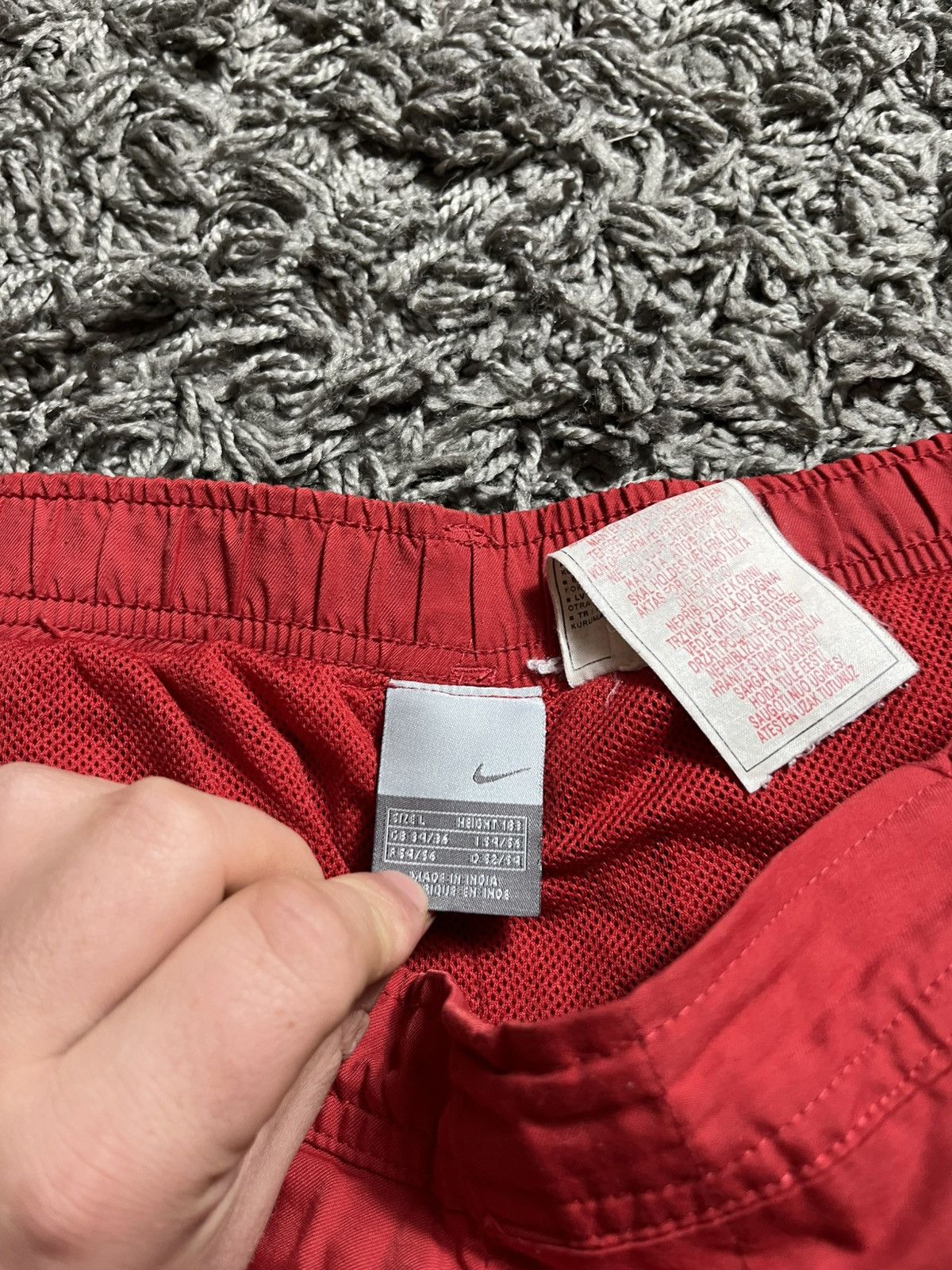 Nike × Vintage NIKE VINTAGE 00s CARGO BREECHES Y2K POCKETS SHORTS Size US 34 / EU 50 - 5 Thumbnail