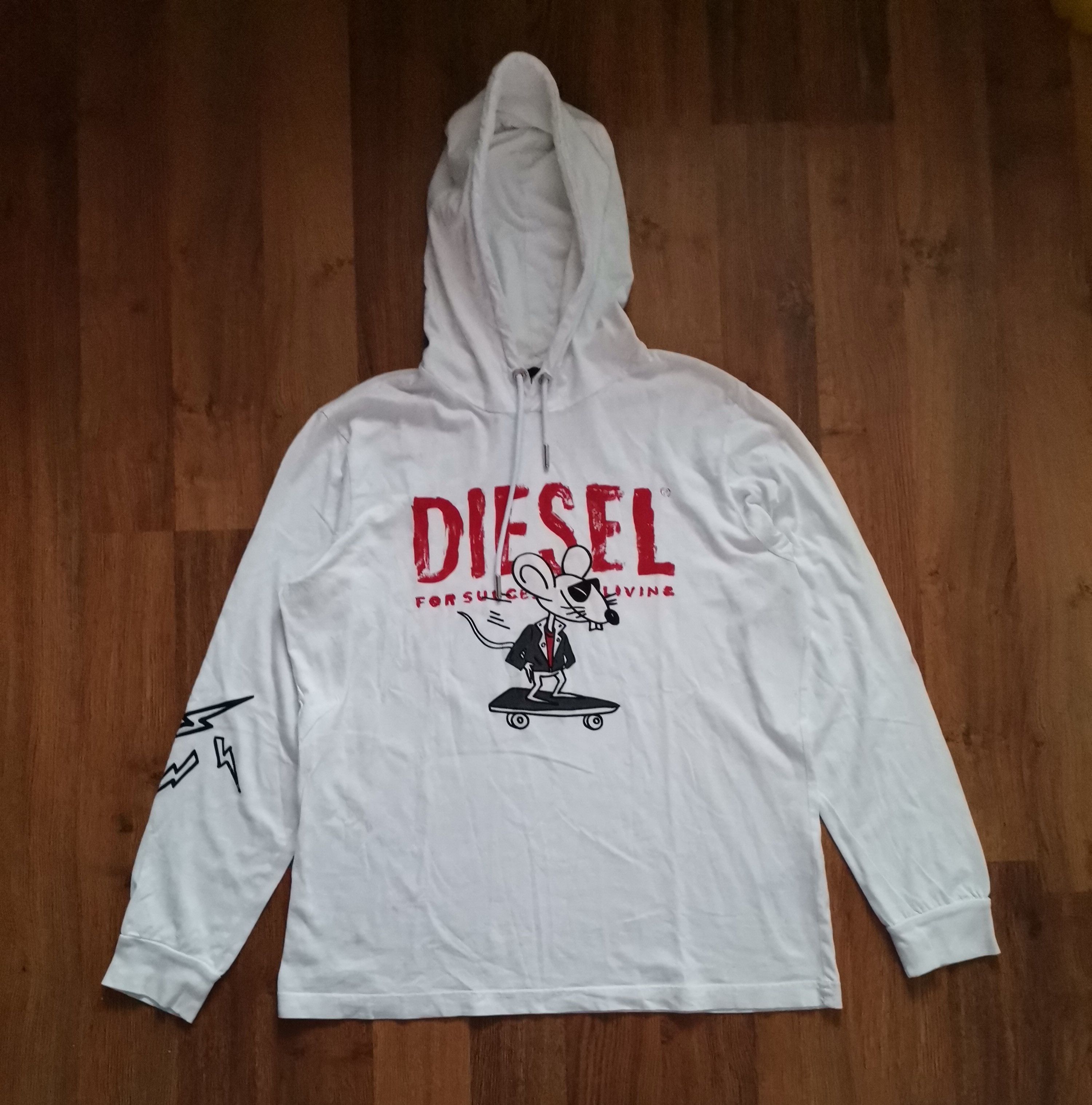 Diesel Diesel Hooded L/S Size US M / EU 48-50 / 2 - 1 Thumbnail