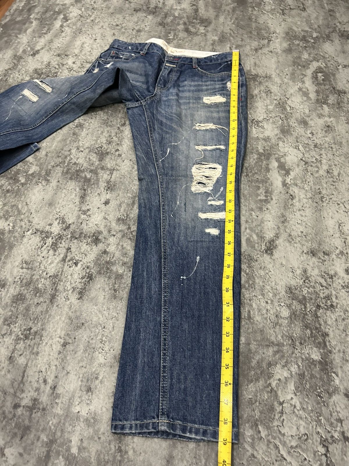 If Six Was Nine × Japanese Brand × Nicole Club 179/WG Nicole Club Distressed Bandana Pocket Back Jeans Size US 32 / EU 48 - 24 Thumbnail