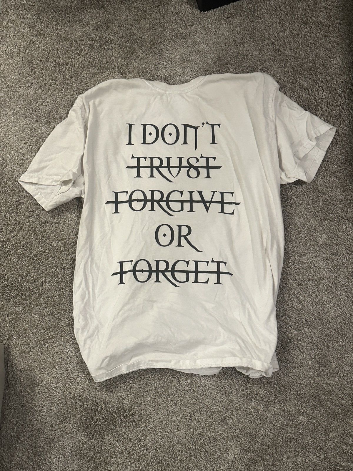 Ken Carson Ken Carson Merch I Don’t Trust Forgive or Forget Size US XL / EU 56 / 4 - 1 Thumbnail