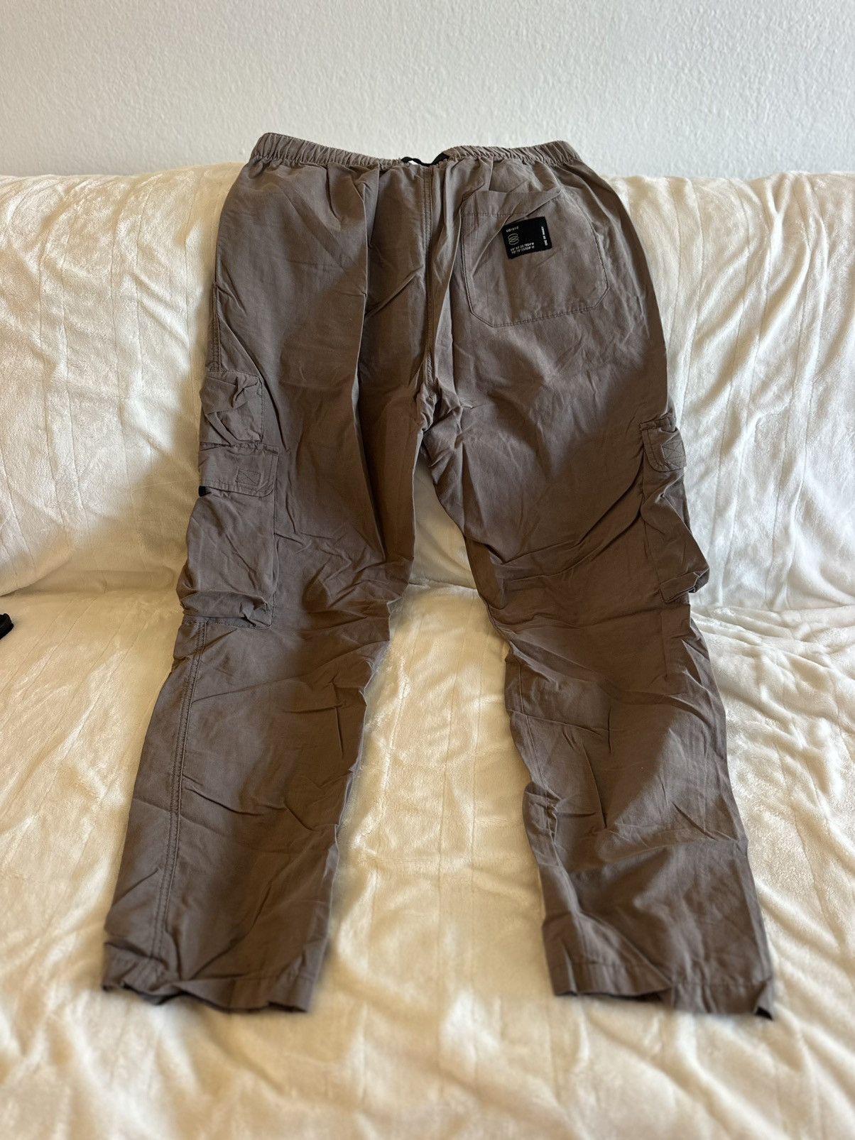 Urban Outfitters Urban Outfitters Grey Tan Jogger Tactical Pants with Pockets Size US 32 / EU 48 - 8 Thumbnail