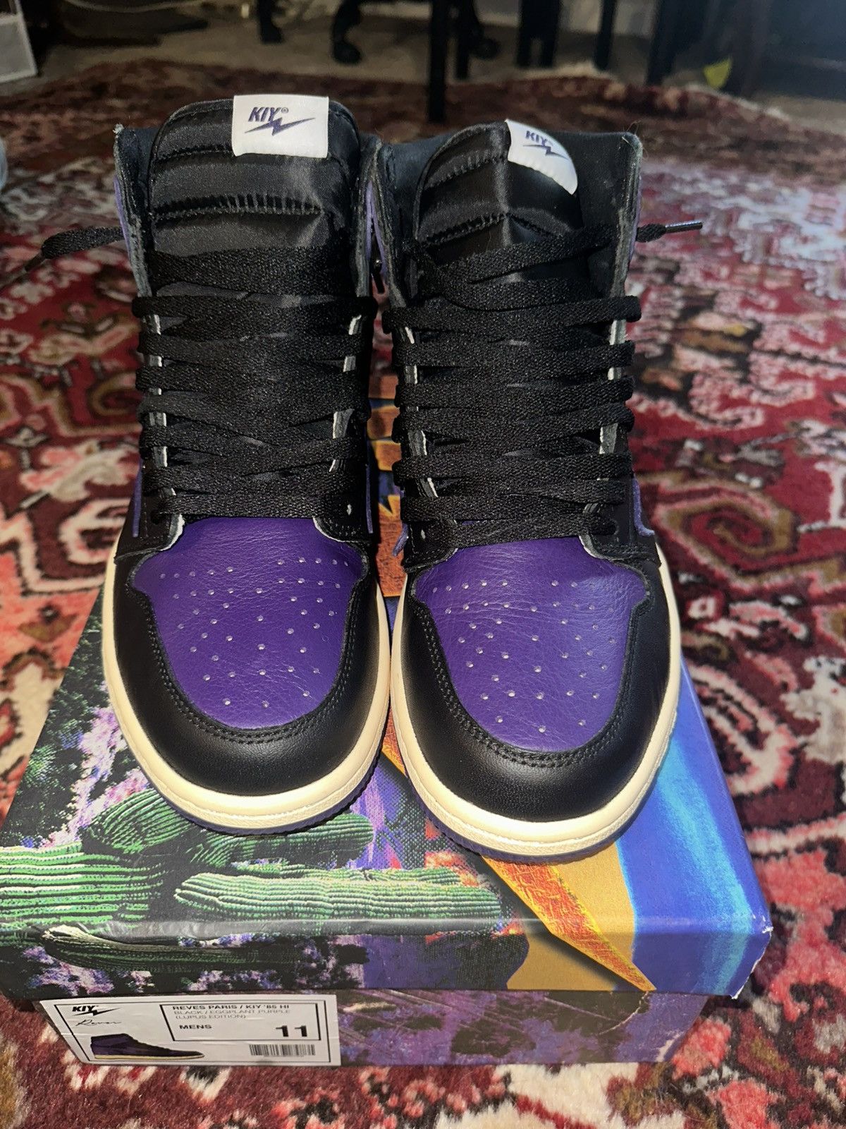 Other Kool Kiy Reves Paris / Kiy ‘85 HI Size US 11 / EU 44 - 3 Thumbnail