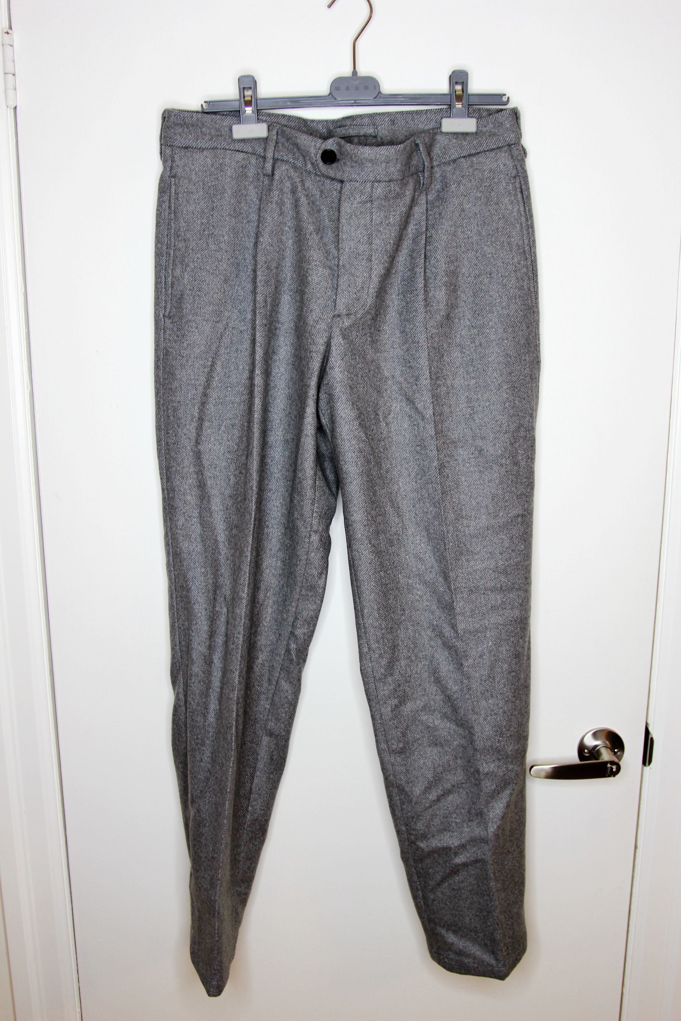 Other BNWT AW25 PROFUOMO WOOL HERRINGBONE PANTS 50 Size US 34 / EU 50 - 2 Thumbnail
