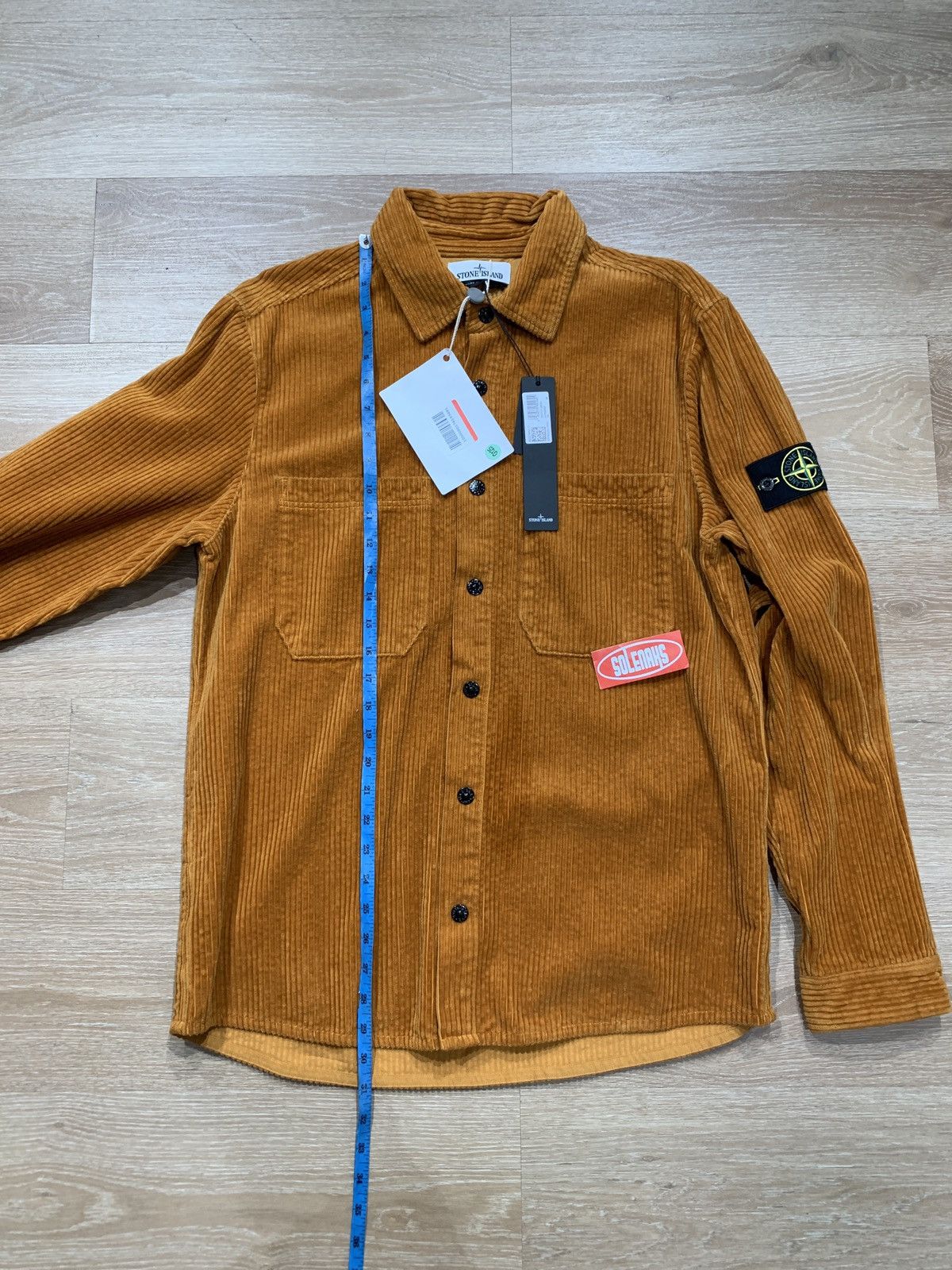 Designer × Stone Island Stone island corduroy overshirt rare Size US M / EU 48-50 / 2 - 5 Thumbnail