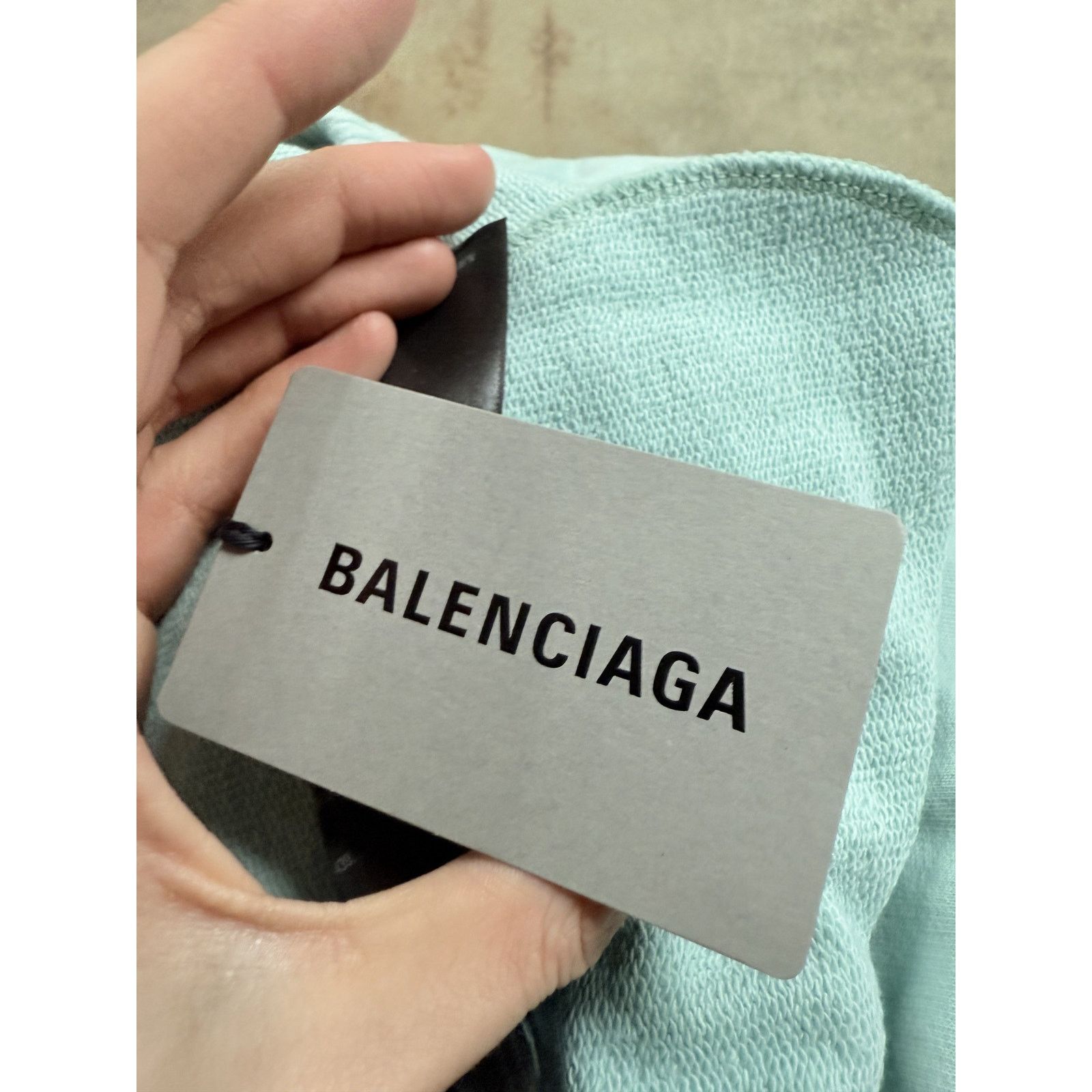 Balenciaga Balenciaga Teal Shorts BB Logo Small Size US 30 / EU 46 - 8 Thumbnail