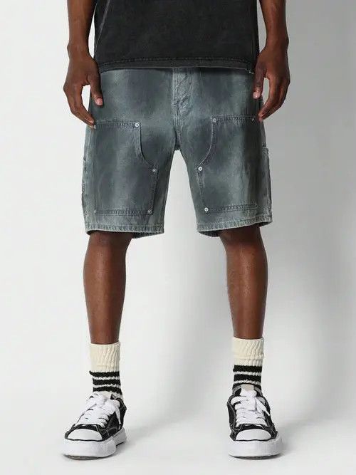 Jean Washed Shorts Printed Graphic Size US 30 / EU 46 - 3 Thumbnail