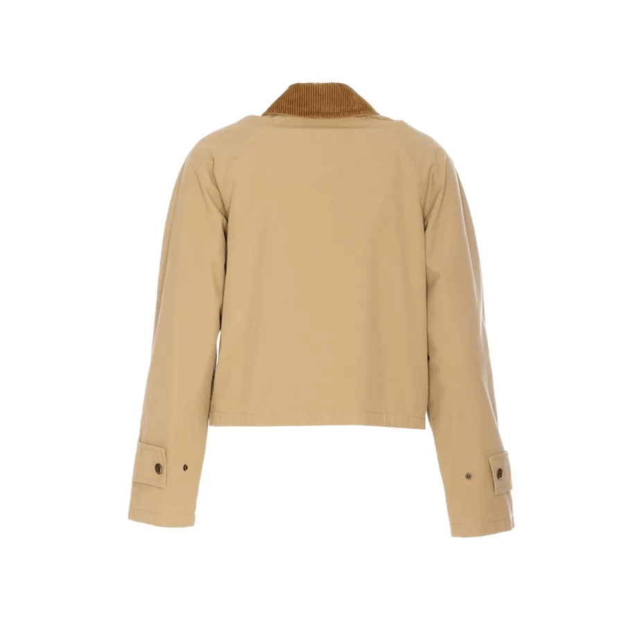 Burberry BURBERRY Beige Cotton Field Jacket New And Authentic Size M / US 6-8 / IT 42-44 - 2 Thumbnail