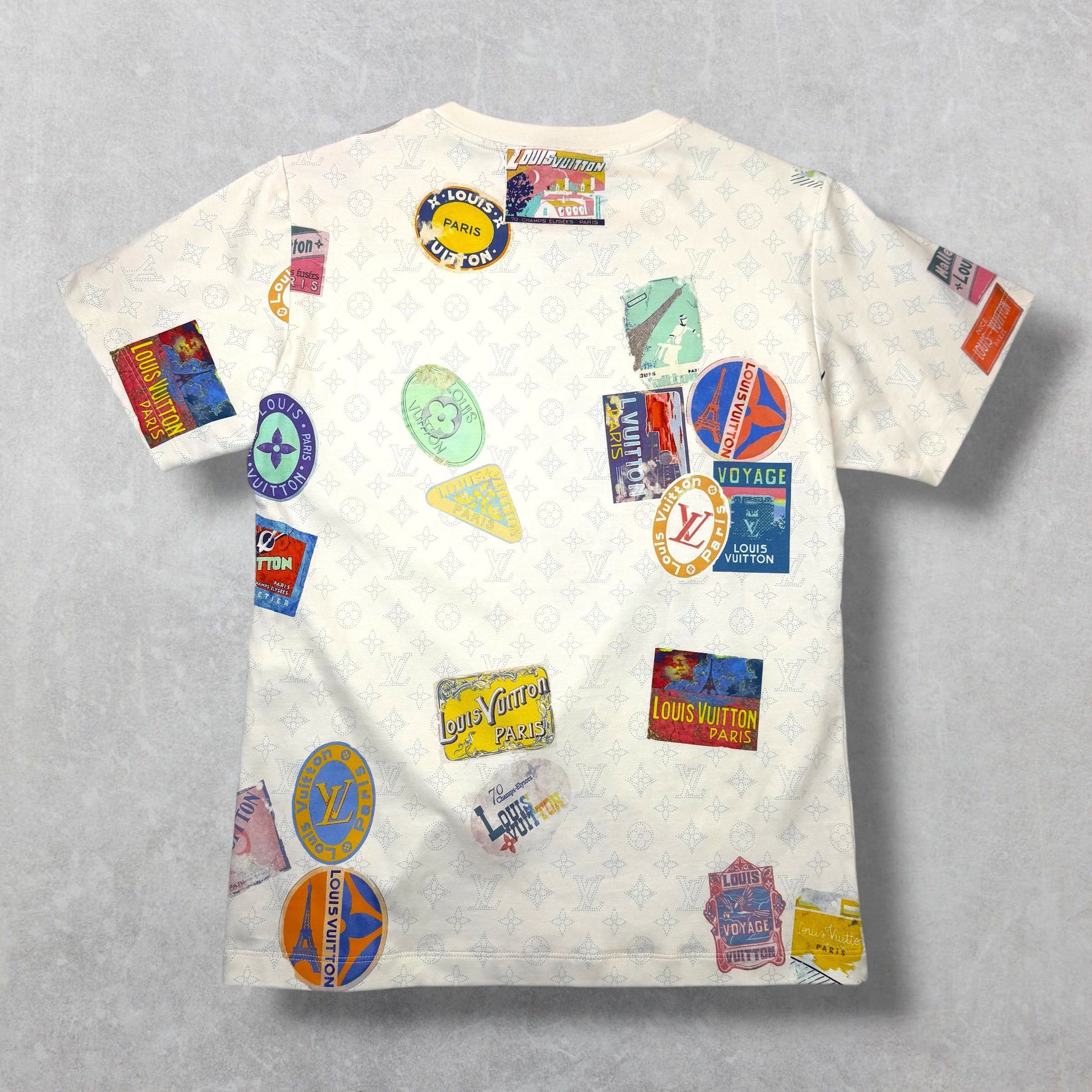 Louis Vuitton Louis Vuitton Mahina Patch Tee M Size M / US 6-8 / IT 42-44 - 2 Thumbnail