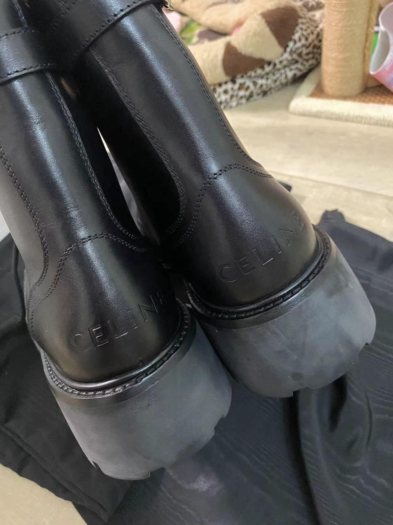 Celine Lace up boots Size US 12 / EU 45 - 7 Thumbnail