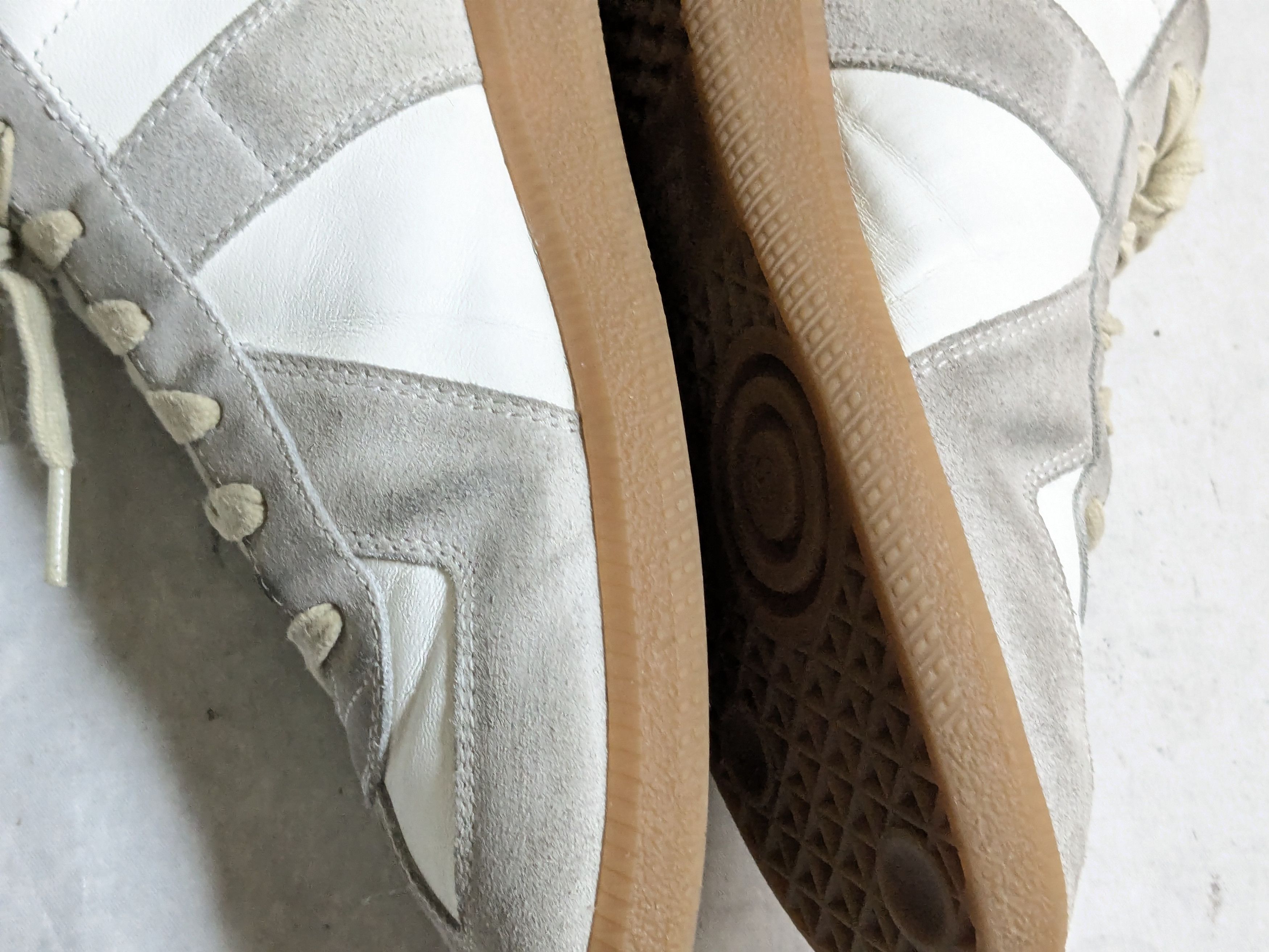 Maison Margiela Maison Margiela Replica Sneakers gat white gray 10.5 43.5 Size US 10.5 / EU 43-44 - 13 Thumbnail