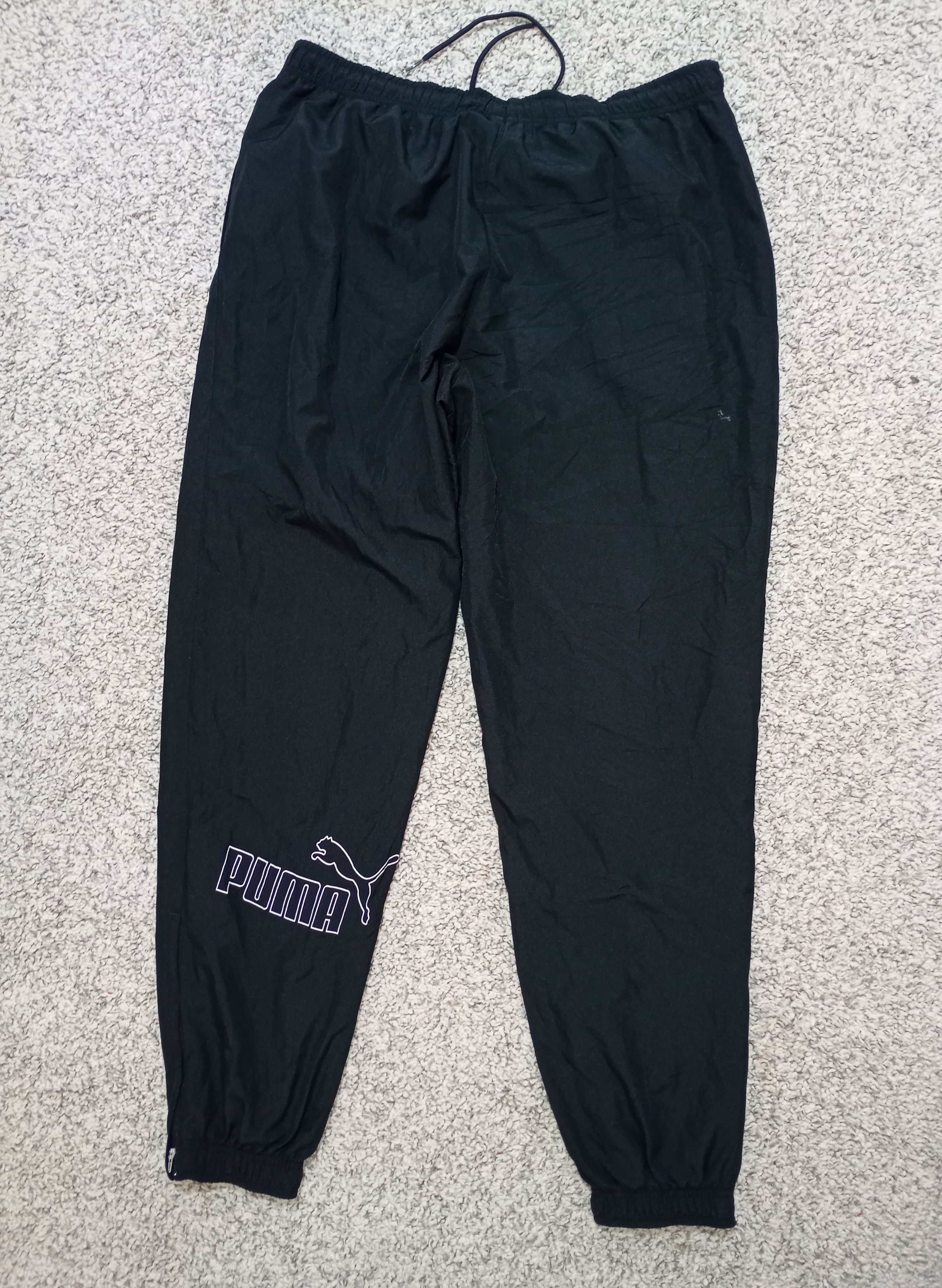 Puma × Vintage Puma Sweatpants Double Logo Vintage Y2K Nylon Drill Size US 35 - 2 Thumbnail