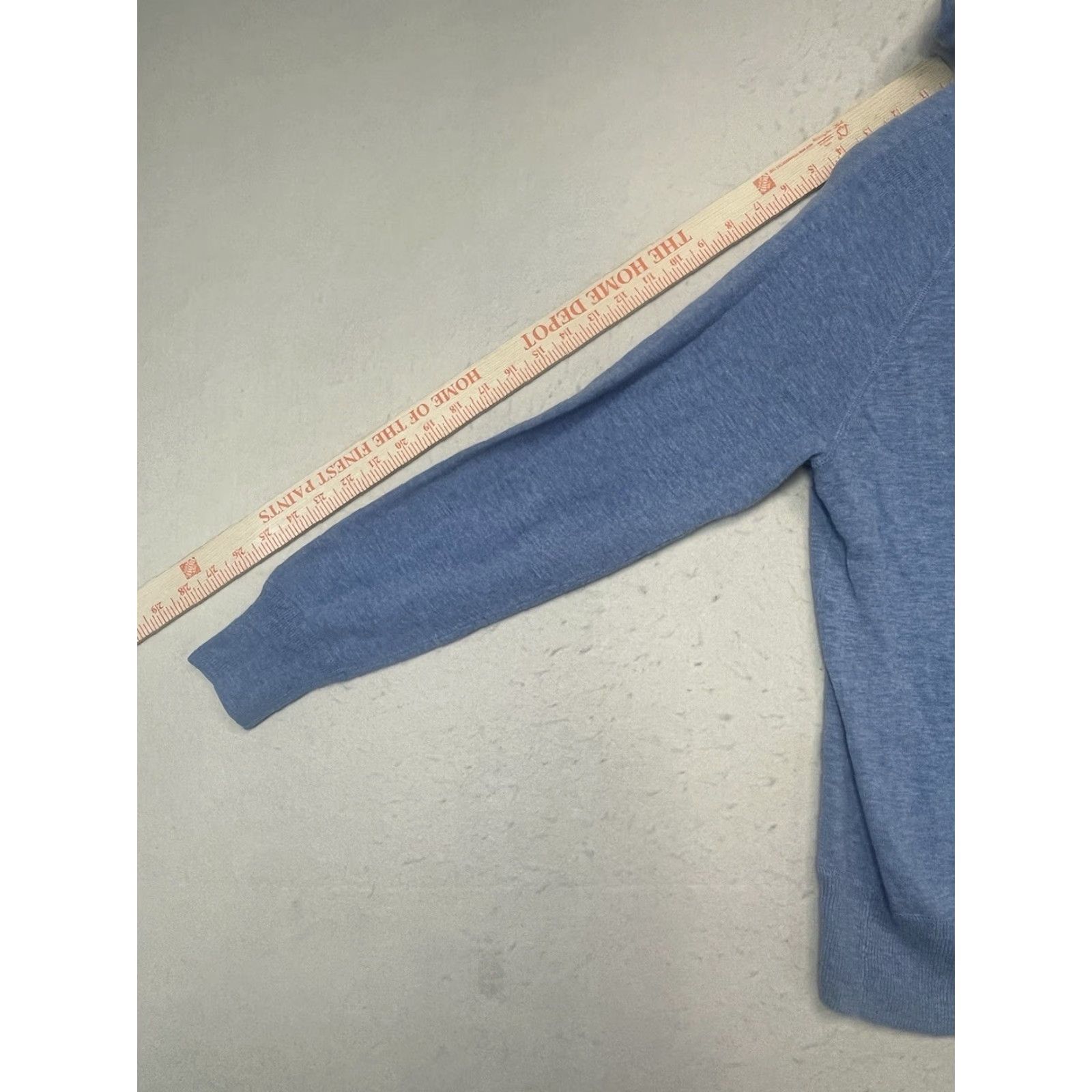 J.Crew J.CREW Hoodie Men Medium Pullover Gray Blue Pockets Casual Comfort Size M / US 6-8 / IT 42-44 - 6 Thumbnail