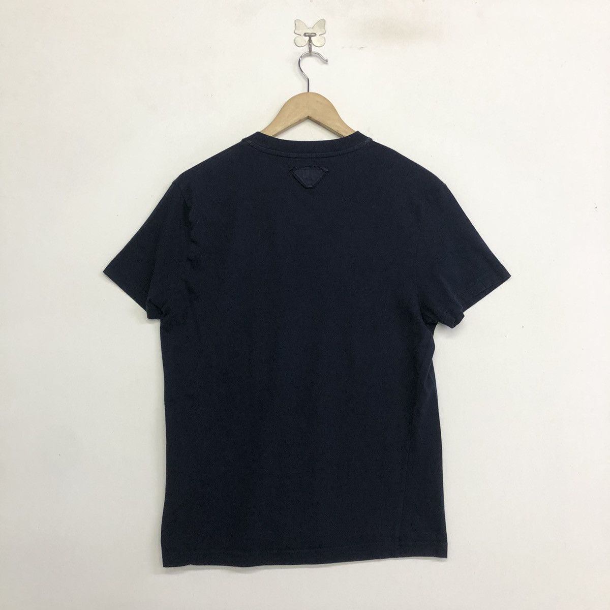 Prada Prada V Neck Plain T-shirt Size US S / EU 44-46 / 1 - 9 Thumbnail