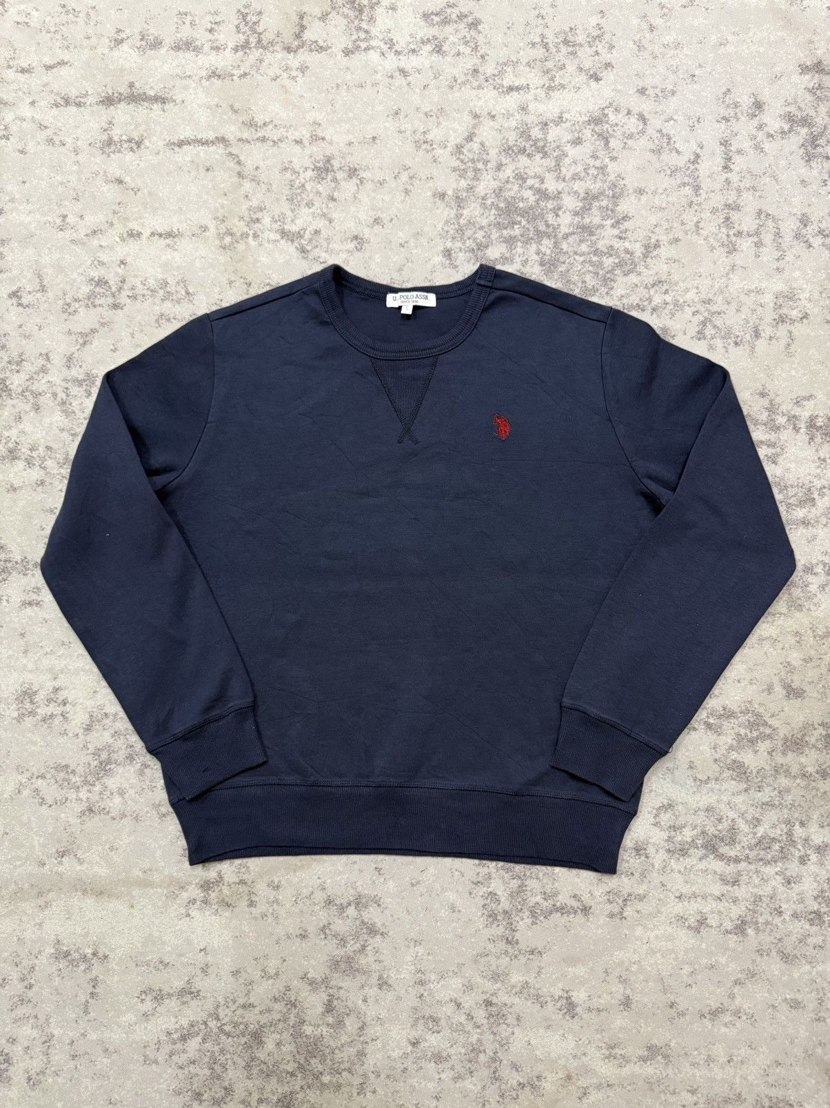 U.S. Polo Assn. U.S Polo Assn. Small Logo Crewneck Dark Blue Sweatshirt Size US S / EU 44-46 / 1 - 3 Thumbnail