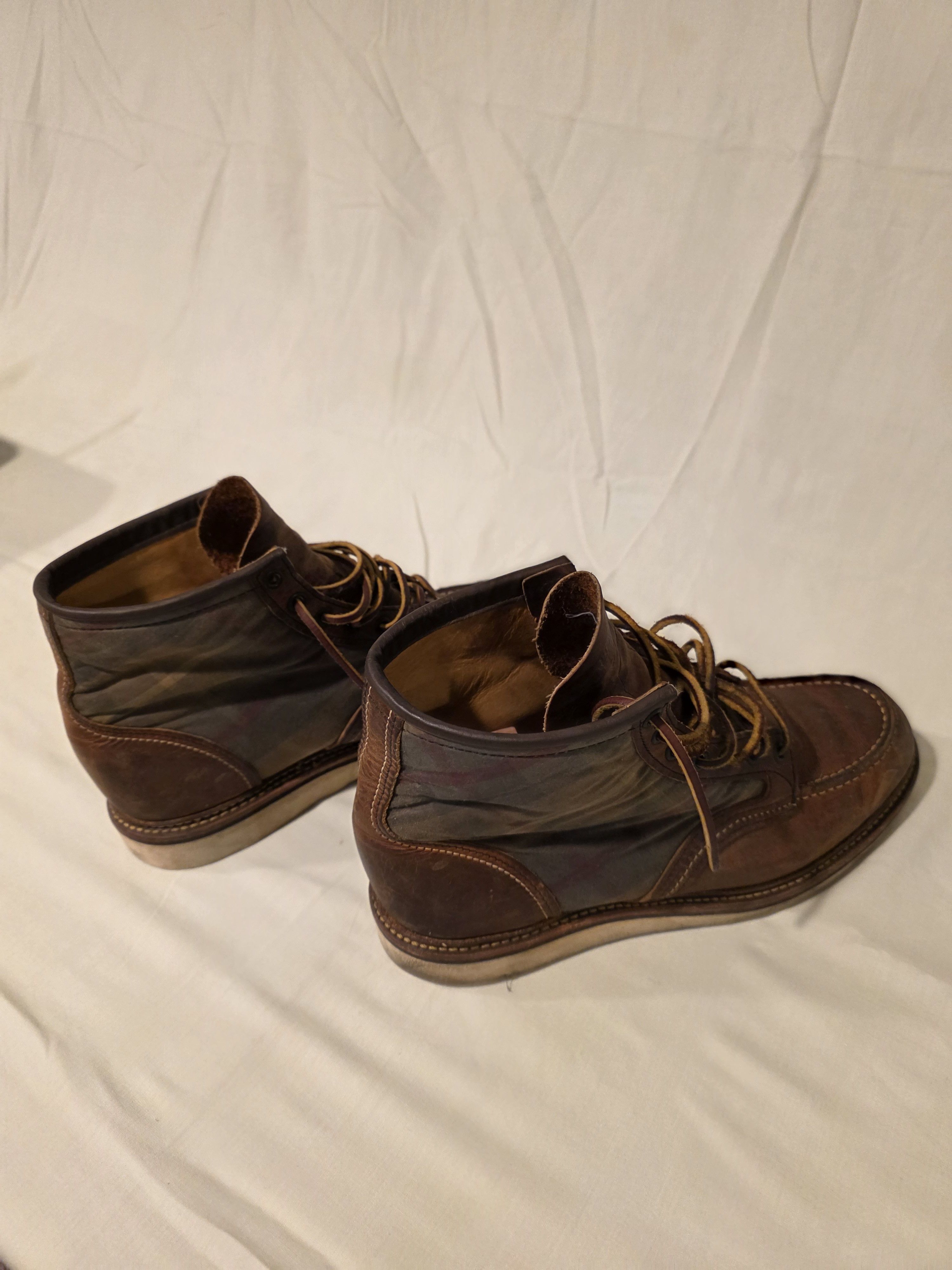 Red Wing Red Wing 4553 Brooks Brothers colab Tartan Oil Cloth Moc Toe Size US 10.5 / EU 43-44 - 7 Thumbnail
