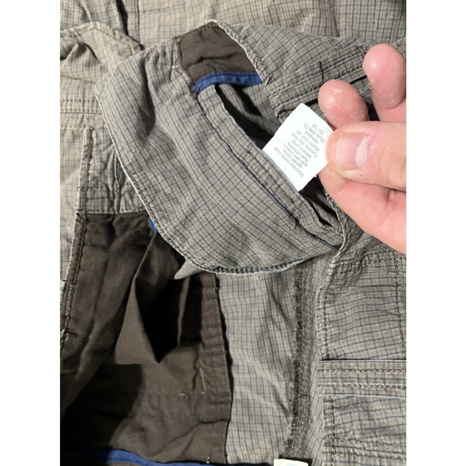J.Crew J.CREW Cargo Shorts Brown Plaid Gingham 30 Men Size 30 Brown Cargo Shirts? Size US 30 / EU 46 - 4 Thumbnail