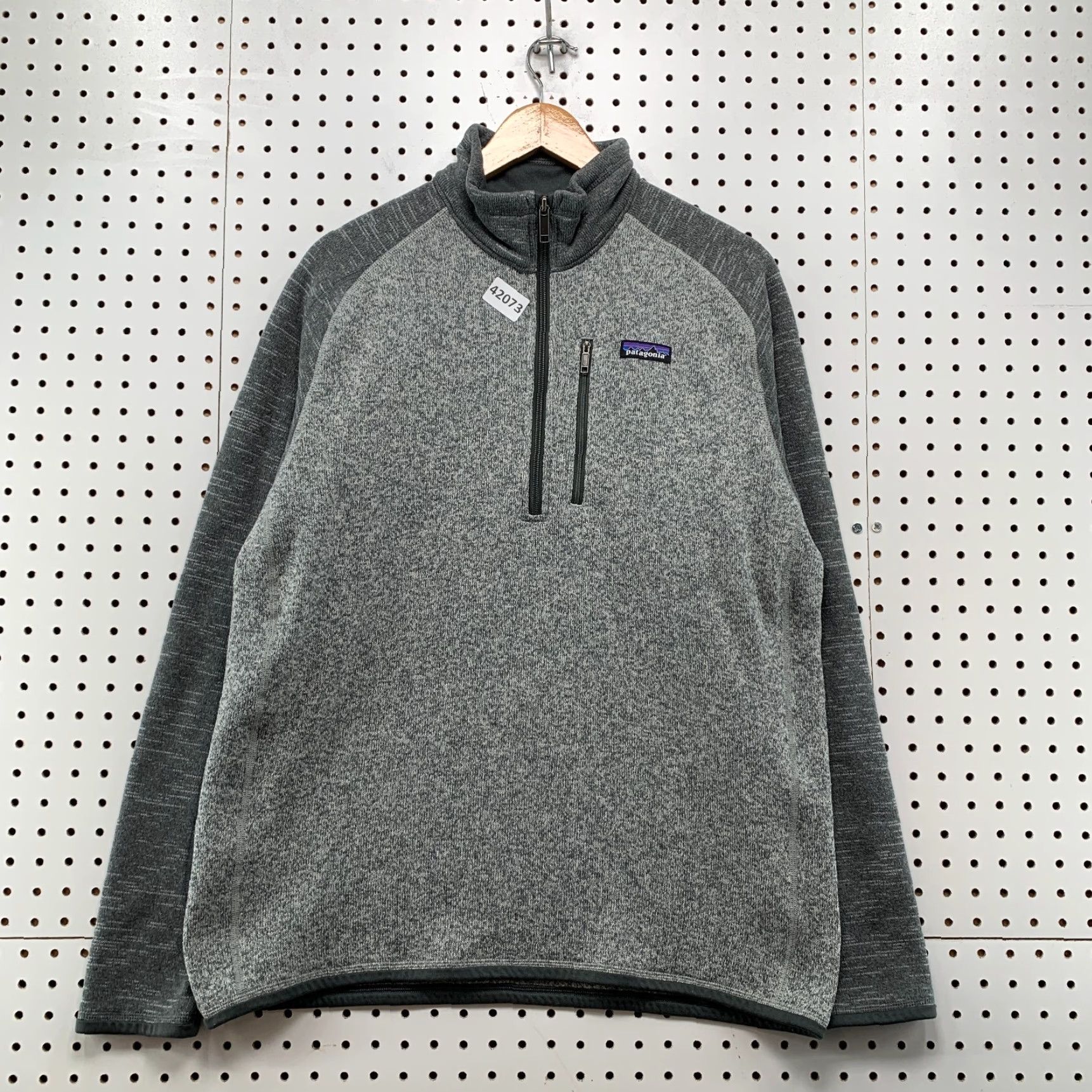 Patagonia Patagonia Better Sweater 1/2 Zip Pullover Mens Large Gray Fleece Pullover Windbreaker Outdoor Winter 90s? Size US L / EU 52-54 / 3 - 2 Thumbnail