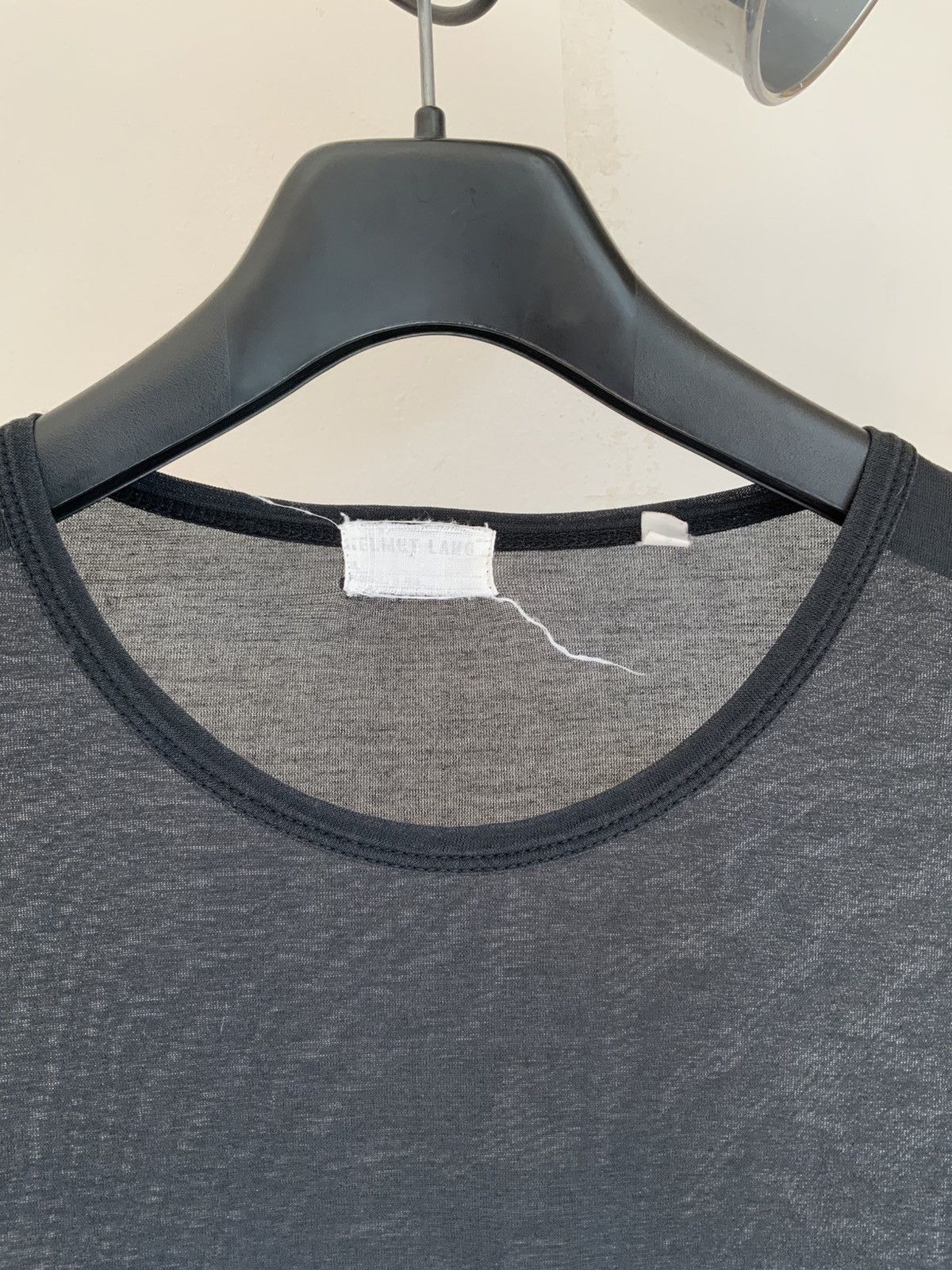 Helmut Lang Helmut Lang 90s thin Elbow-Slit slashed cut out shirt Size M / US 6-8 / IT 42-44 - 2 Thumbnail