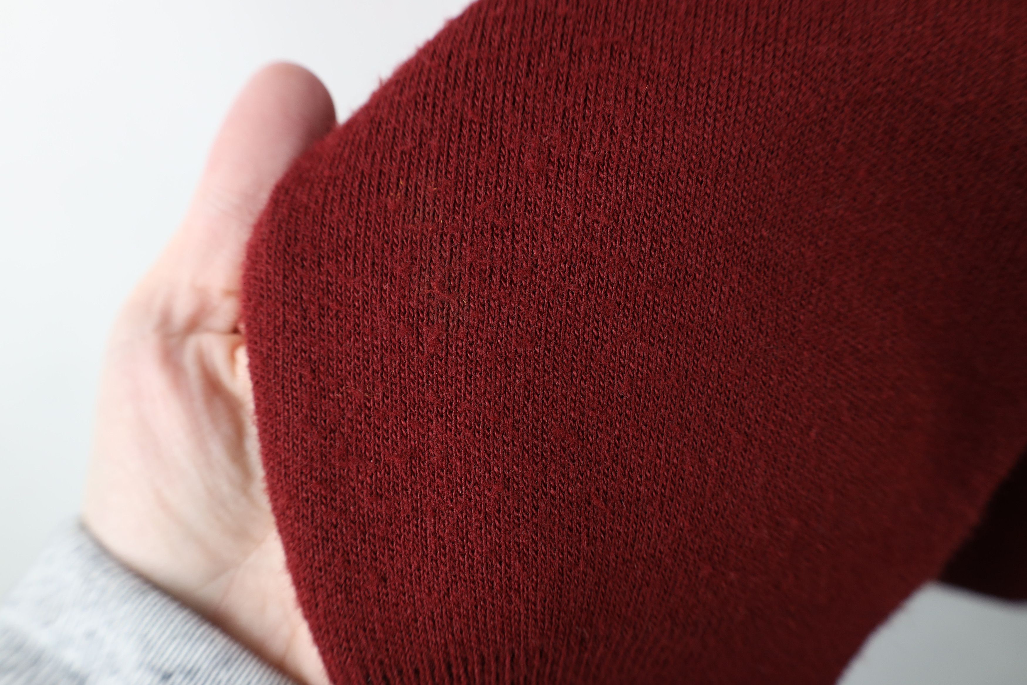 Vintage Vintage 70s Streetwear Ribbed Knit V-Neck Sweater Red USA Size US L / EU 52-54 / 3 - 6 Thumbnail