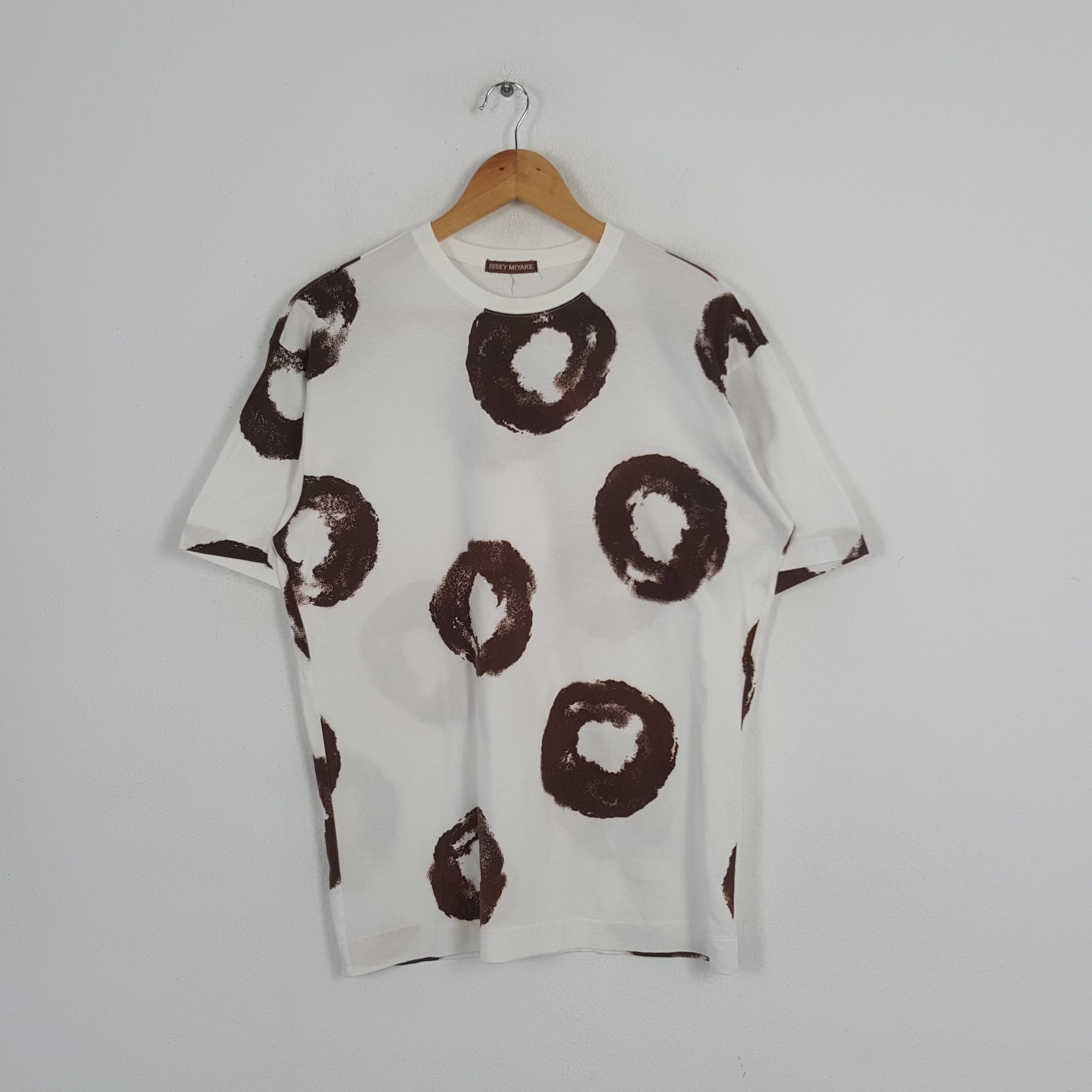Issey Miyake Vintage Issey Miyake Japanese Designer Tshirt C219N53 Size US L / EU 52-54 / 3 - 1 Thumbnail
