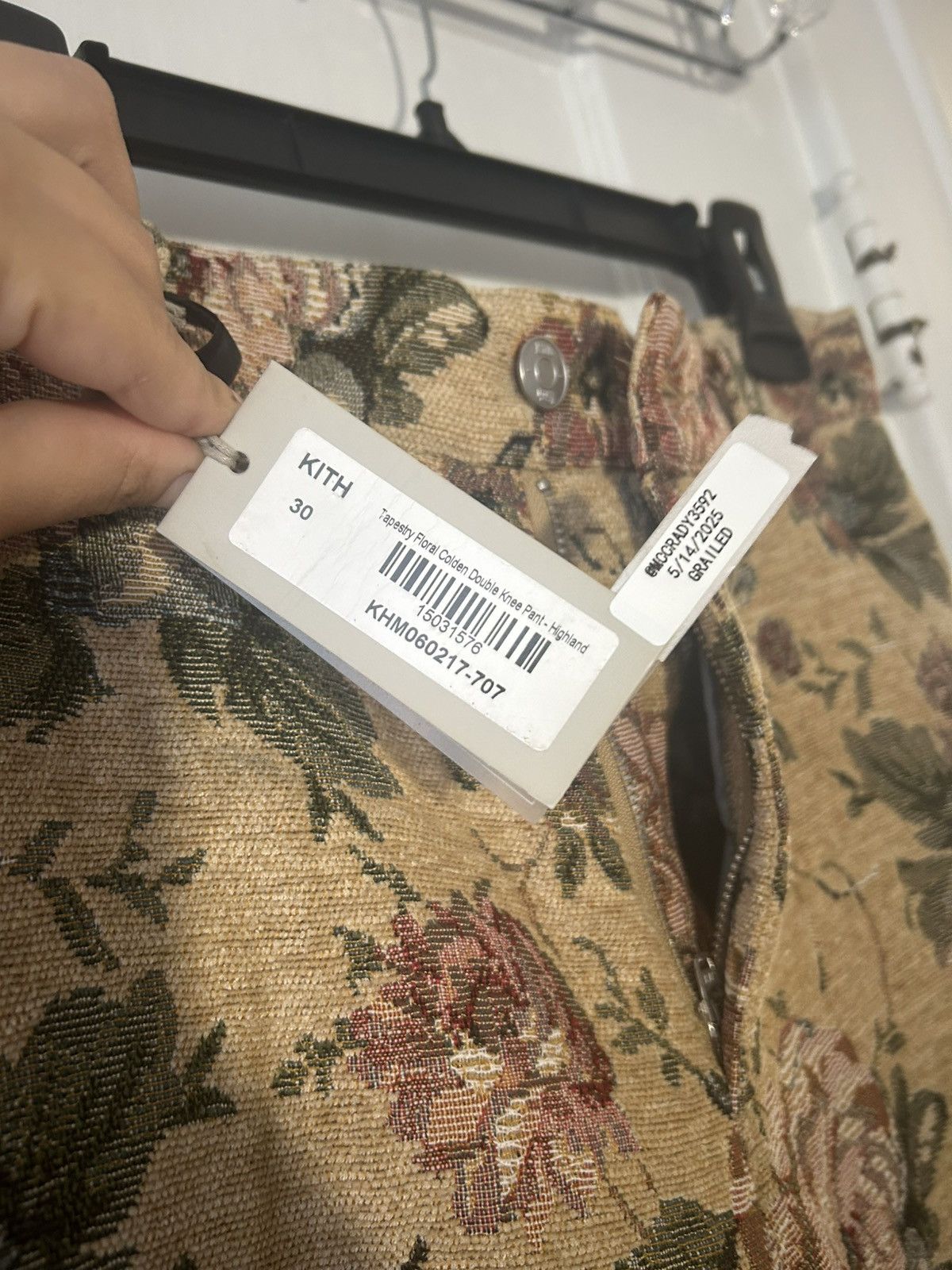 Kith Tapestry Floral Colden Double Knee Pant - Highland Size US 30 / EU 46 - 2 Thumbnail