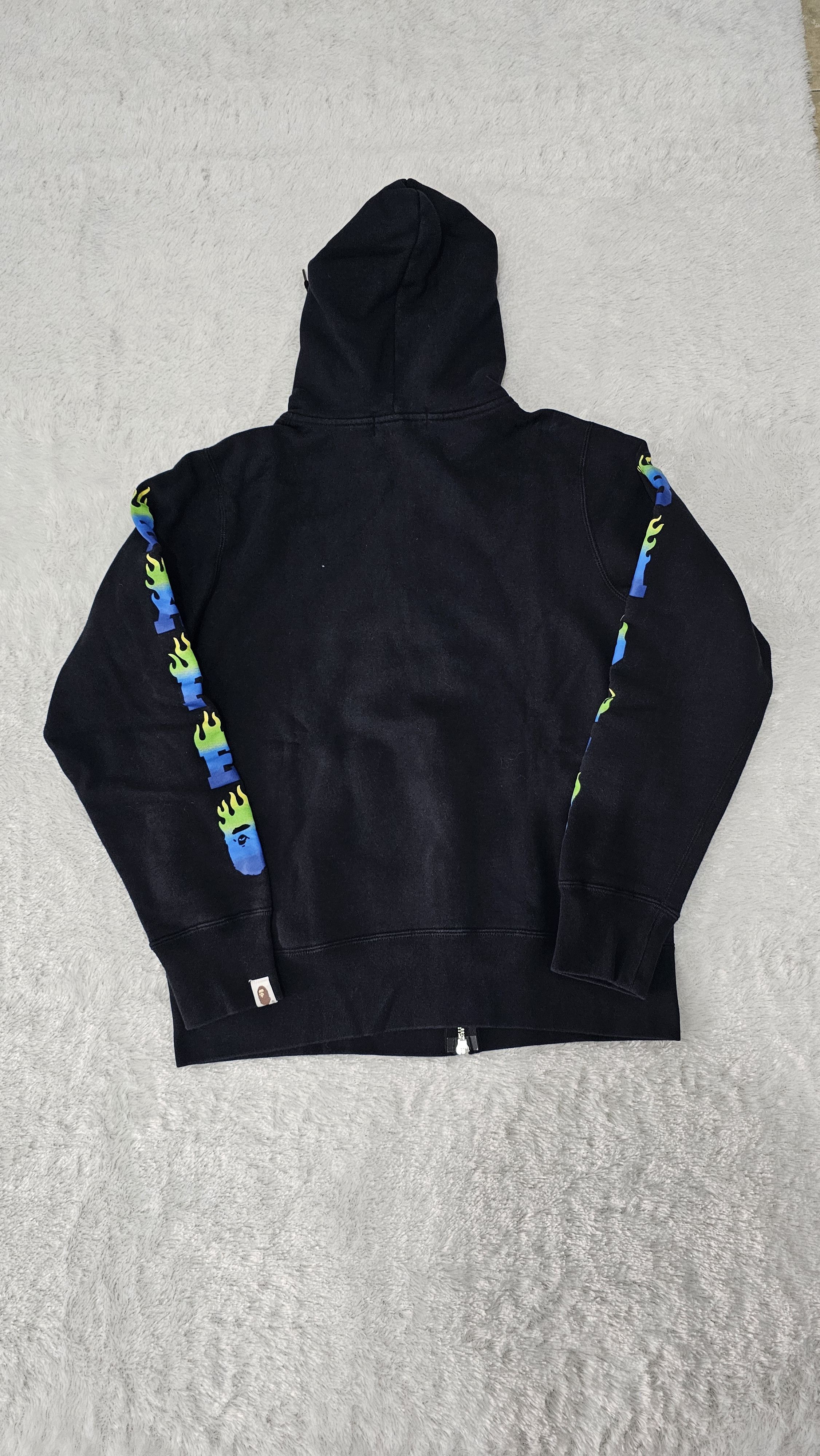 Bape Bape Flame Hoodie Size US M / EU 48-50 / 2 - 3 Thumbnail