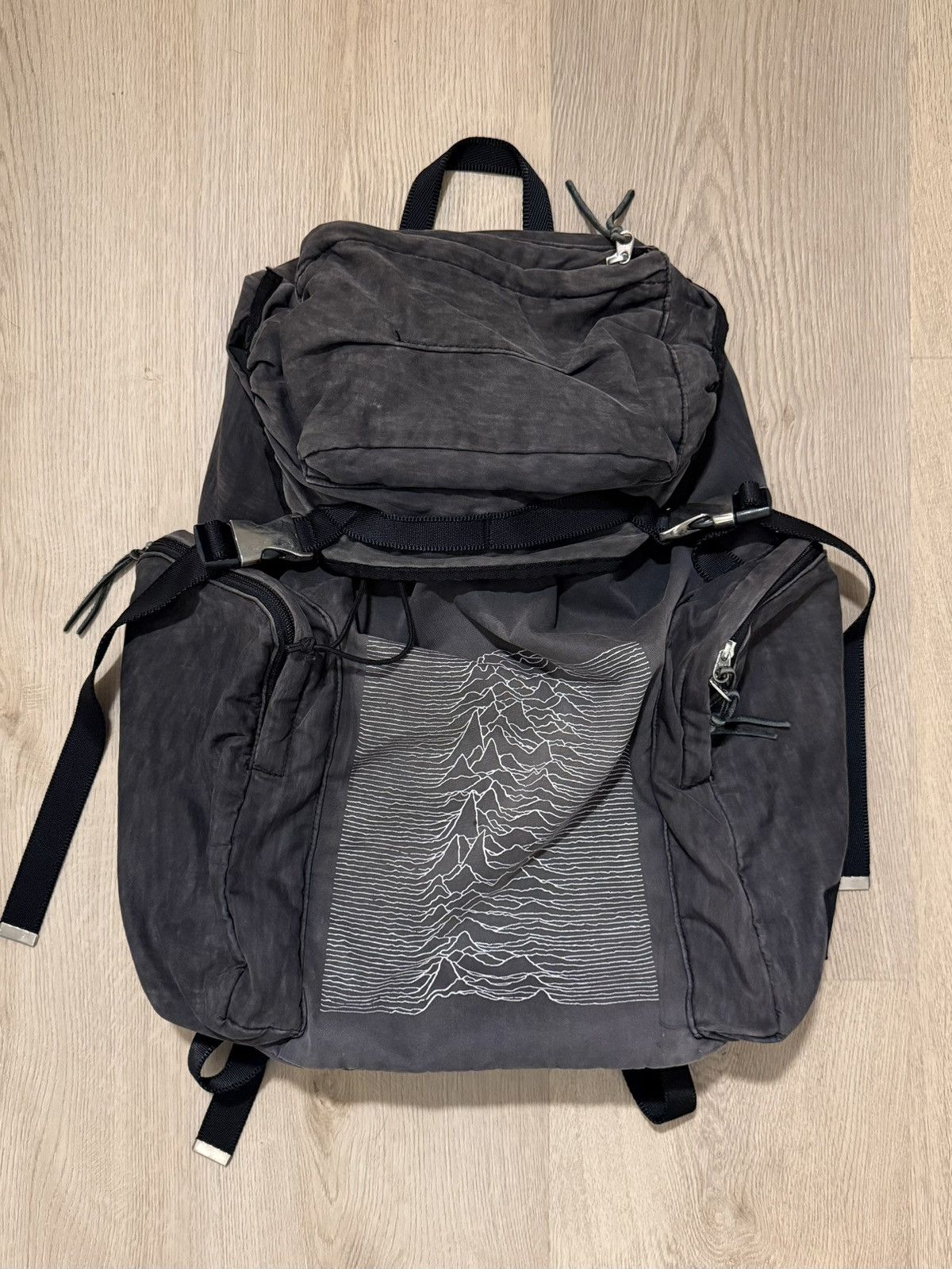 Undercover AW09 Joy Division Unknown Pleasures Backpack | Grailed