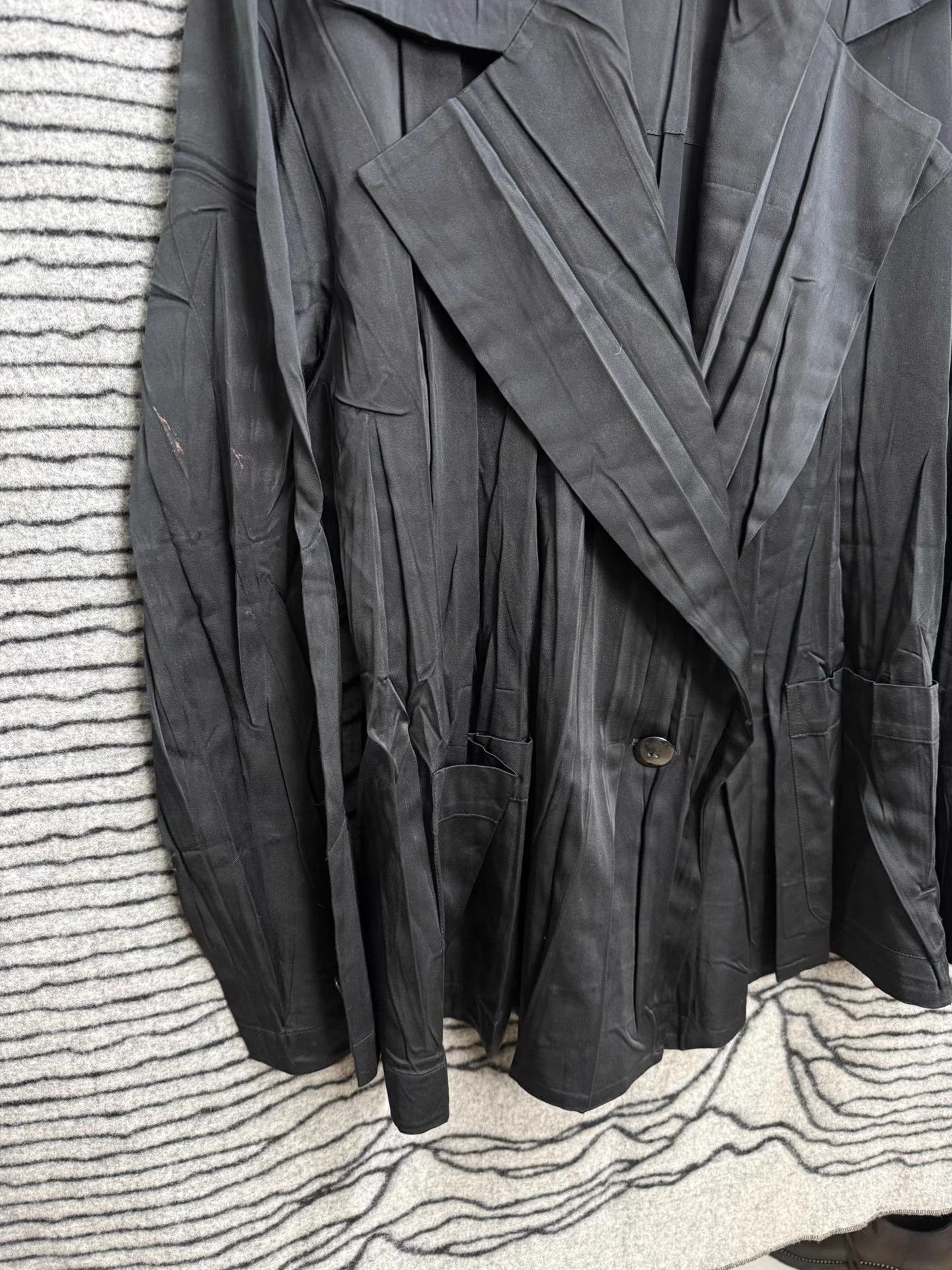 Issey Miyake Issey MIYAKE sample Pleated Relaxed Blazer K20 Size M / US 6-8 / IT 42-44 - 3 Thumbnail