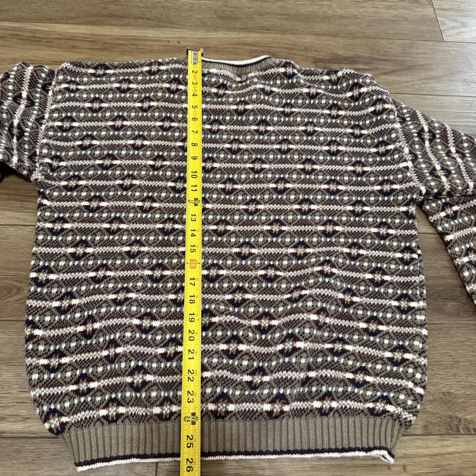 Trader Bay Vintage 90s Trader Bay Striped Knit Sweater Size US L / EU 52-54 / 3 - 7 Thumbnail
