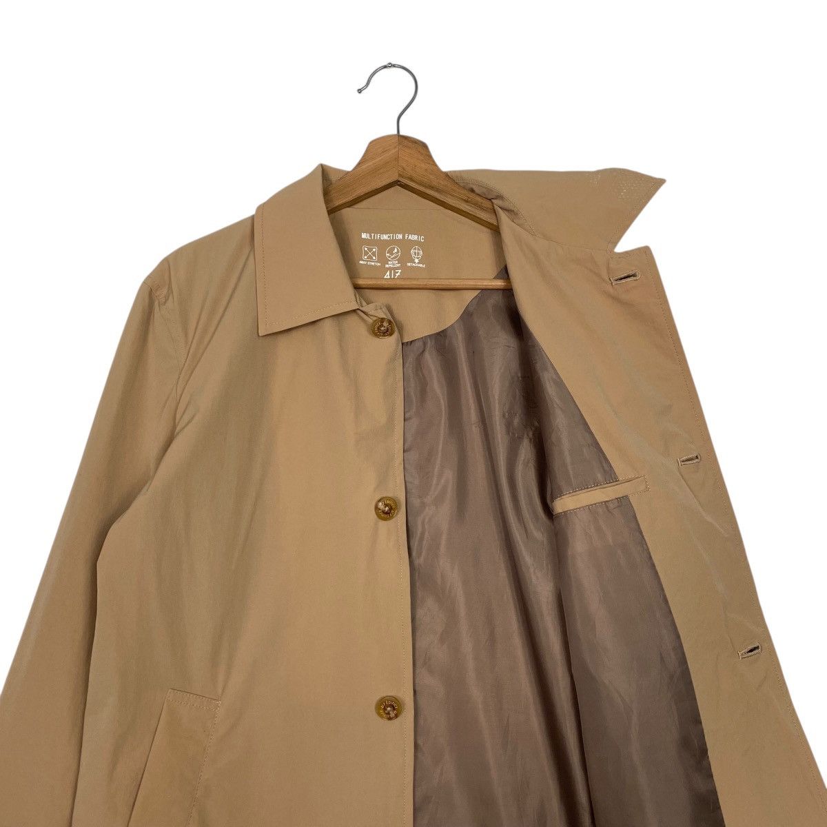 Edifice Japan × Japanese Brand Edifice water repellent overcoat jacket Size US S / EU 44-46 / 1 - 10 Thumbnail