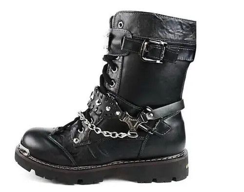 Other Punk Rivet Chain Shoes Accessories ( pair set) Size ONE SIZE - 4 Thumbnail